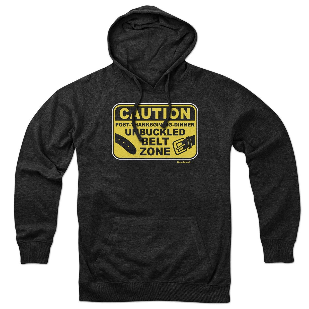 Unbuckled Belt Zone Sign Hoodie