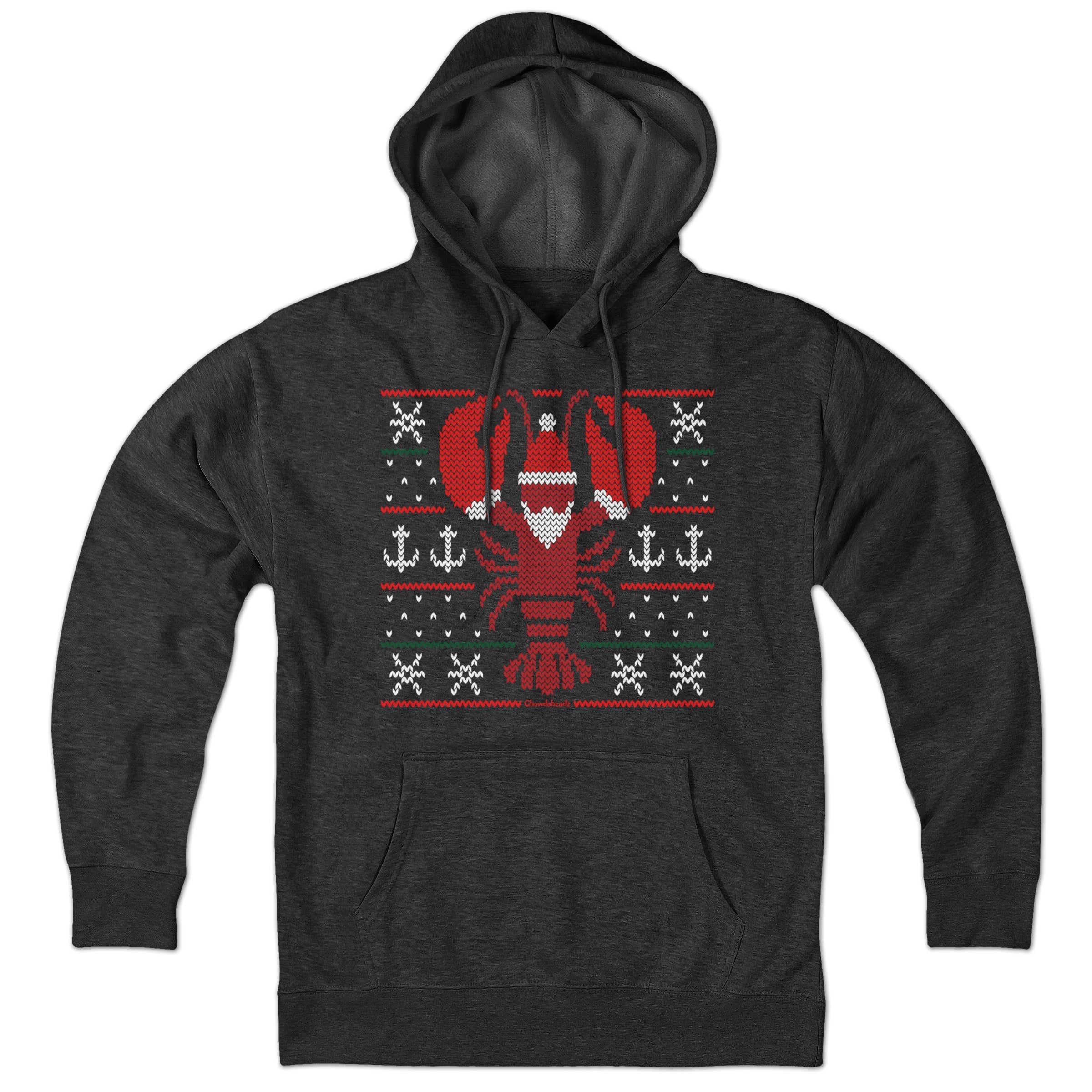 Boston Lobstah Ugly Holiday Sweater Hoodie