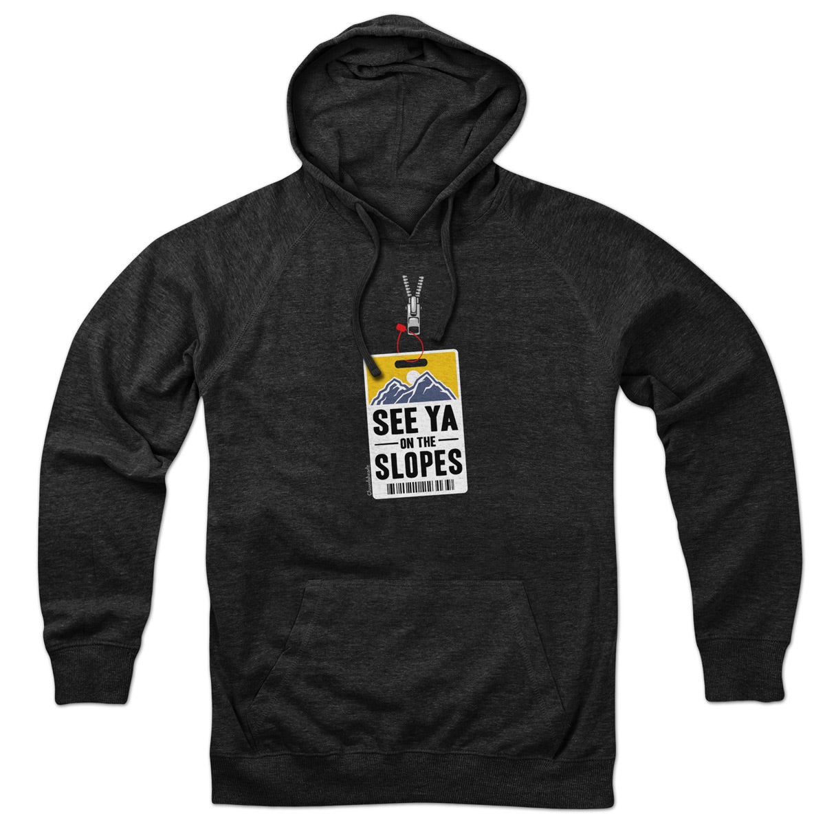 See Ya On The Slopes Lift Ticket Hoodie