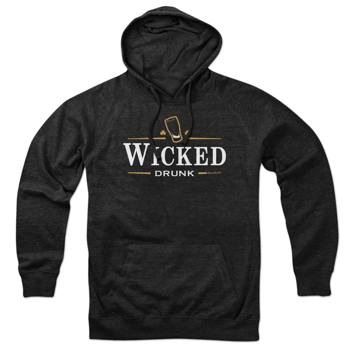 Wicked Drunk Logo Hoodie