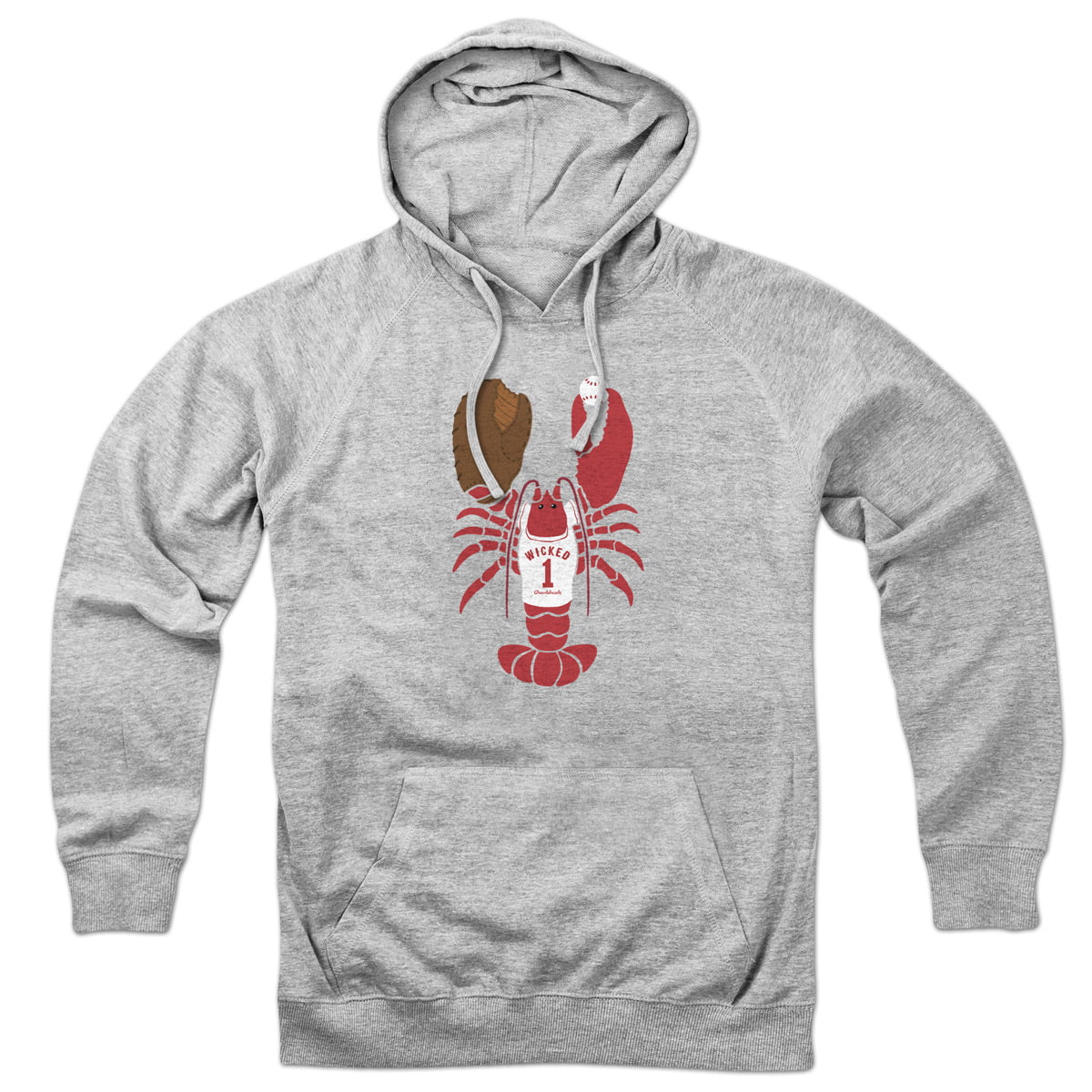 Wicked Lobstah Baseball Hoodie