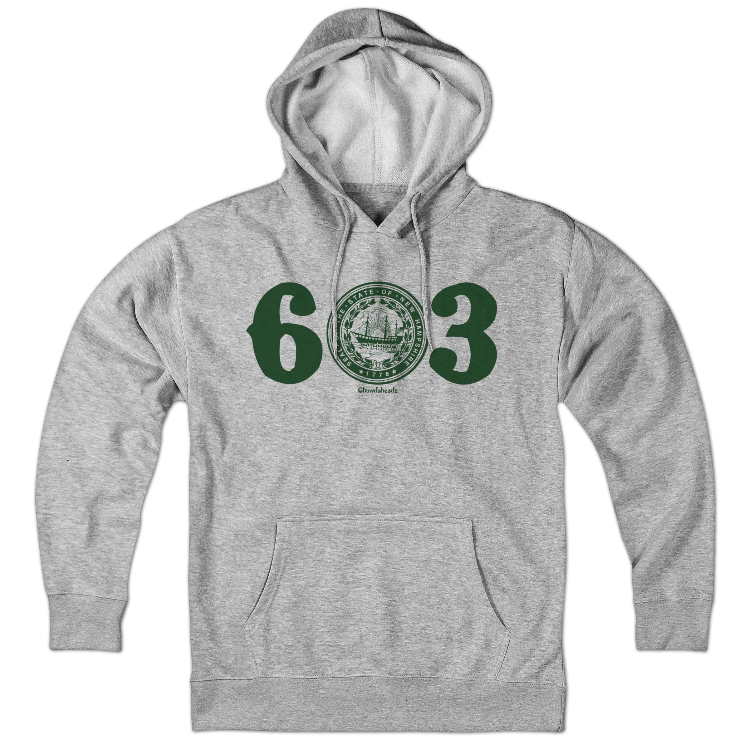 603 New Hampshire Seal Hoodie