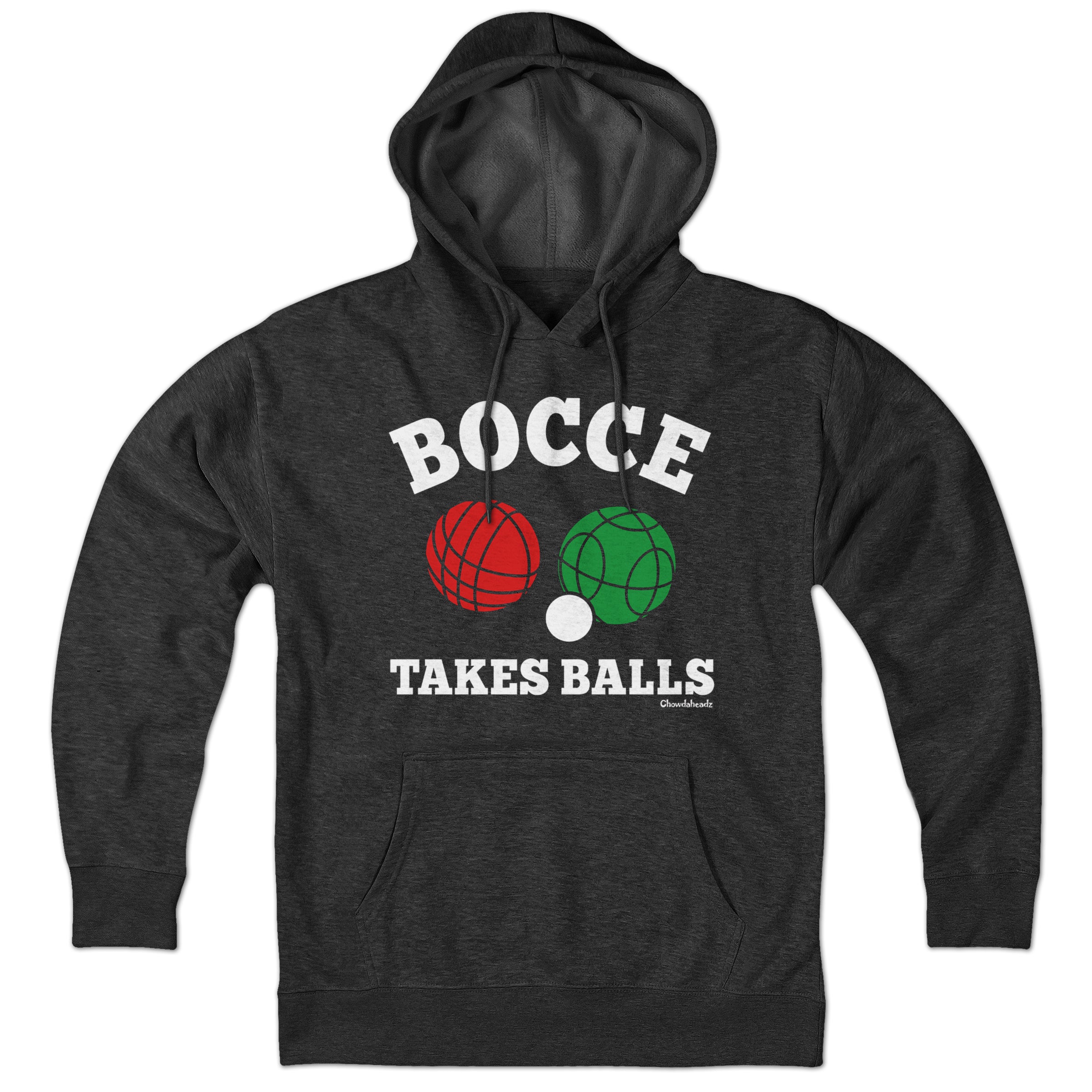 Bocce Takes Balls Hoodie