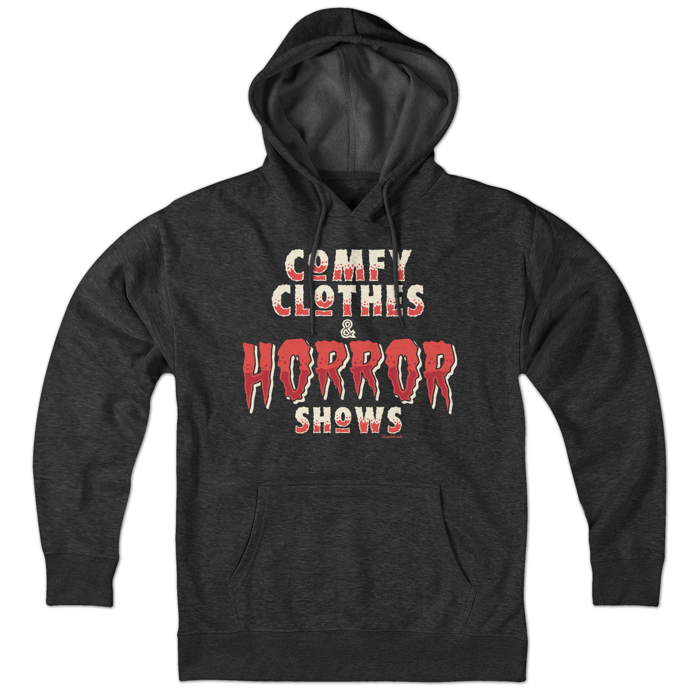 Comfy Clothes & Horror Shows Hoodie