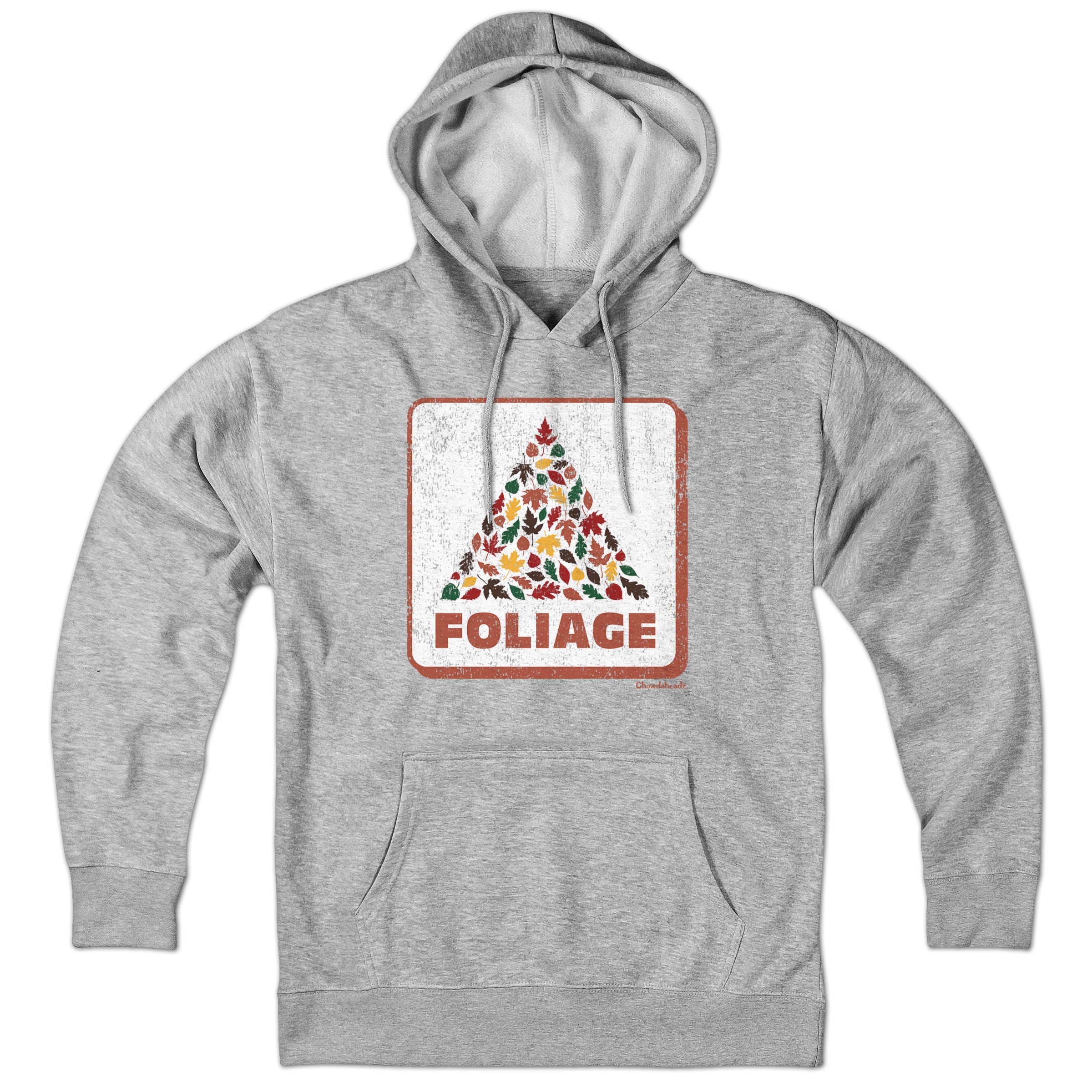 Foliage Fall Leaves Sign Hoodie