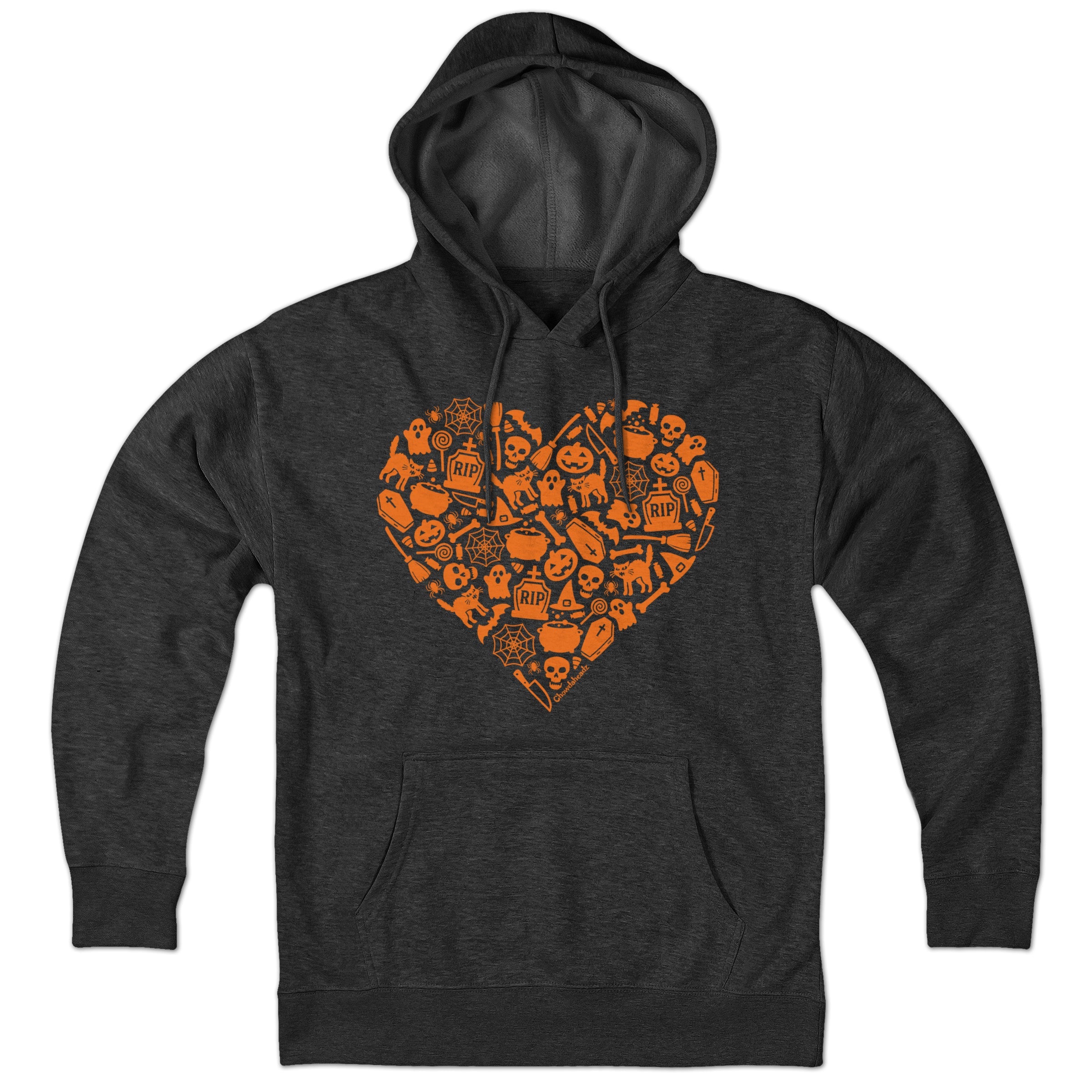 Halloween Icons Heart Hoodie