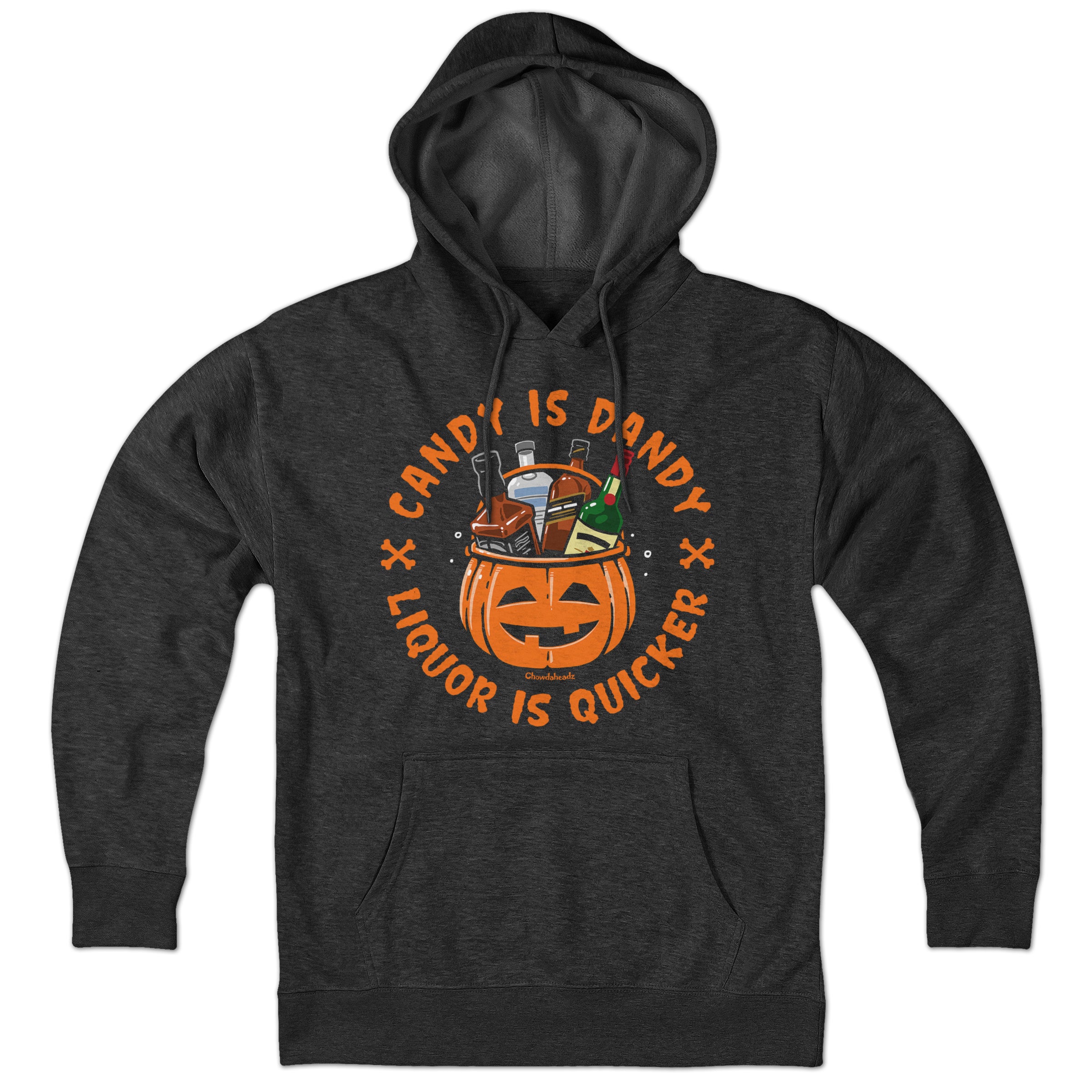 Candy Is Dandy Liquor Is Quicker Halloween Hoodie