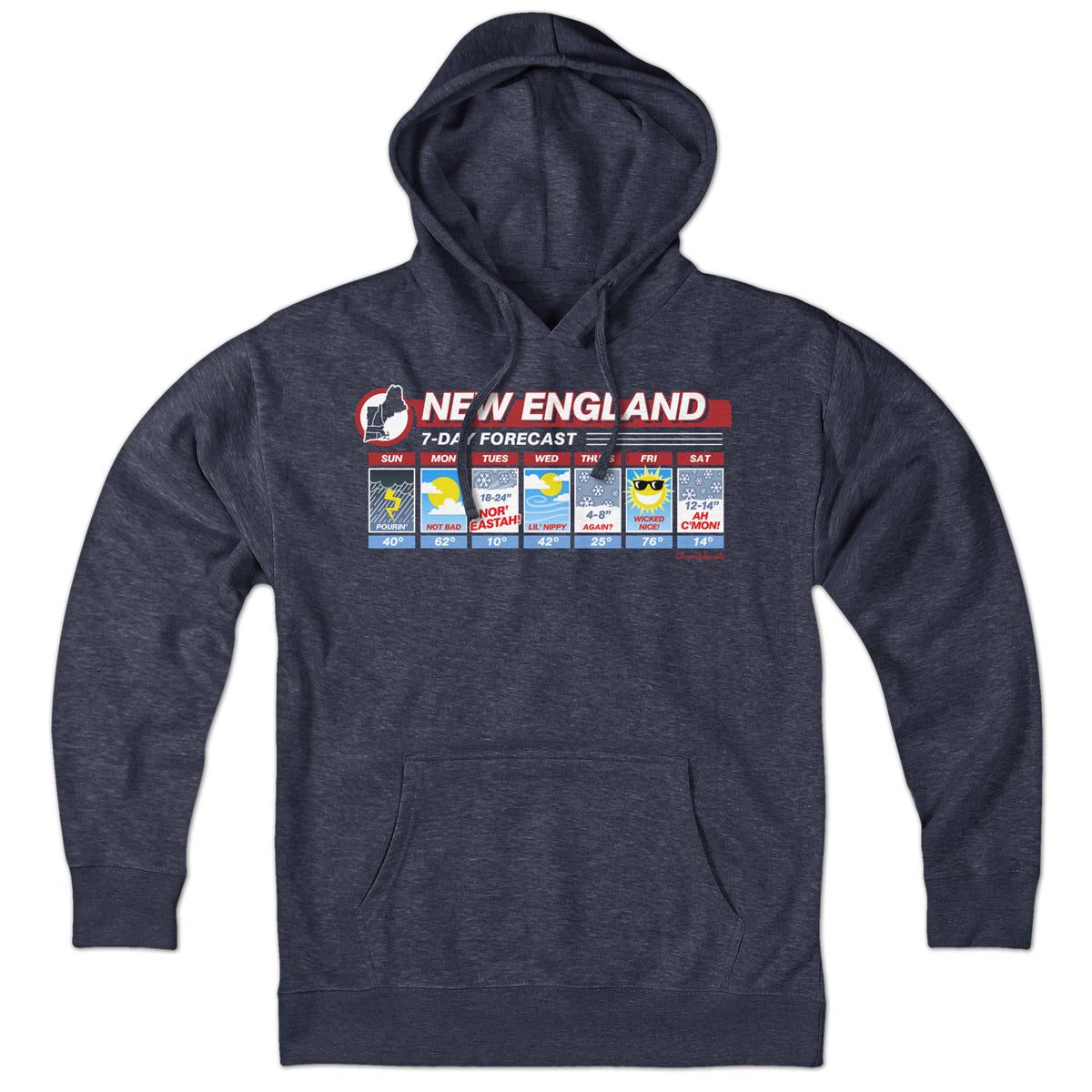 New England Weather Hoodie