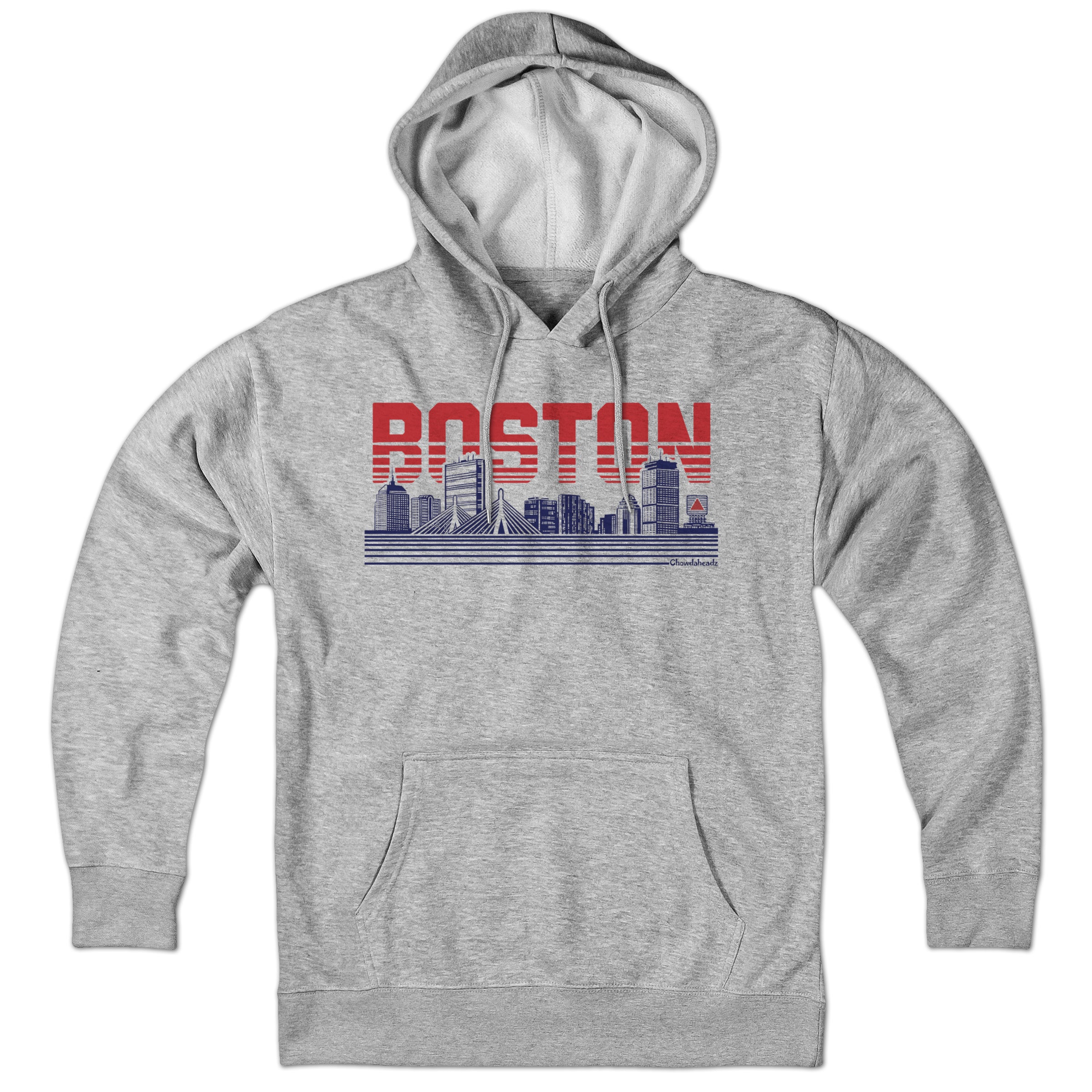 Boston Lined Cityscape Hoodie