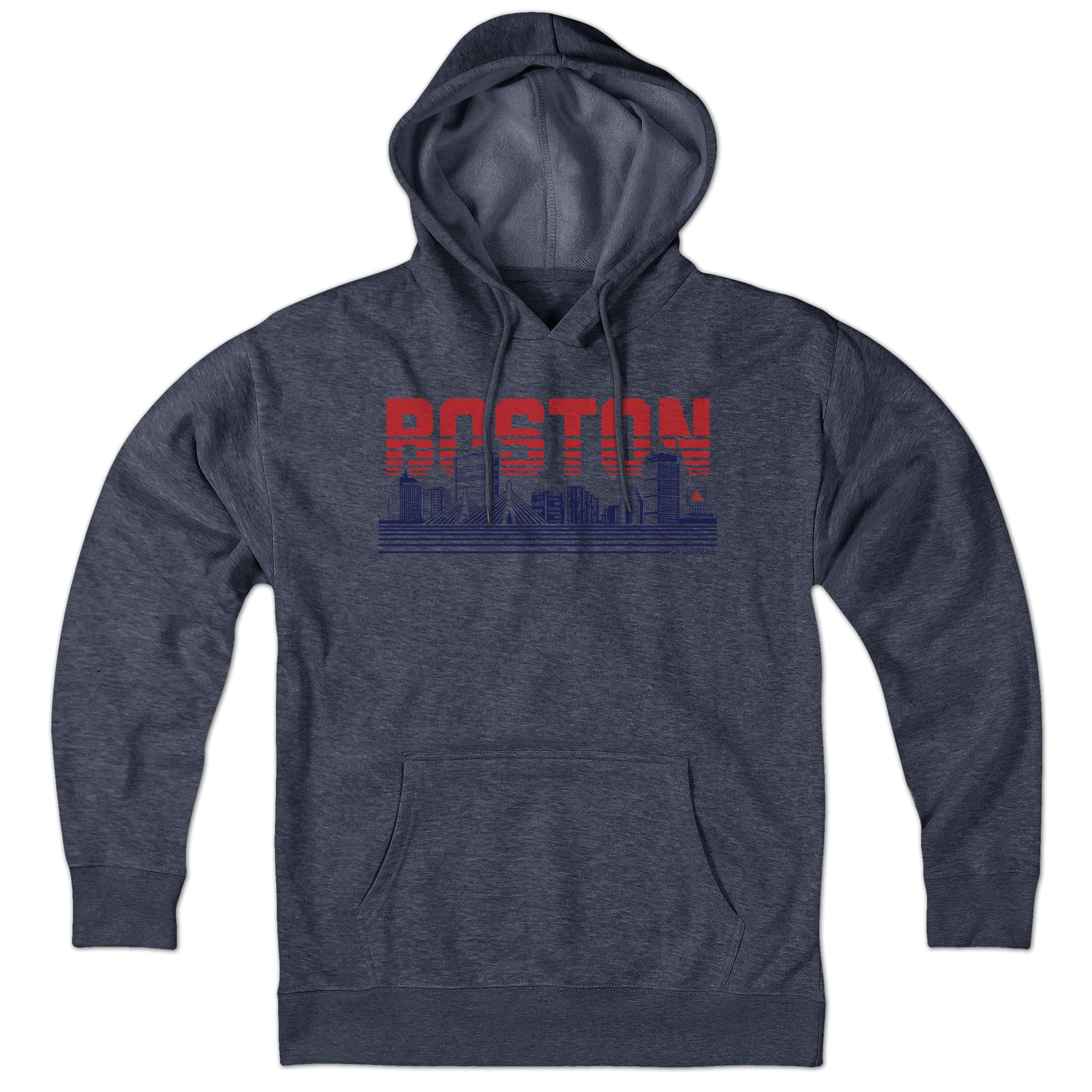 Boston Lined Cityscape Hoodie