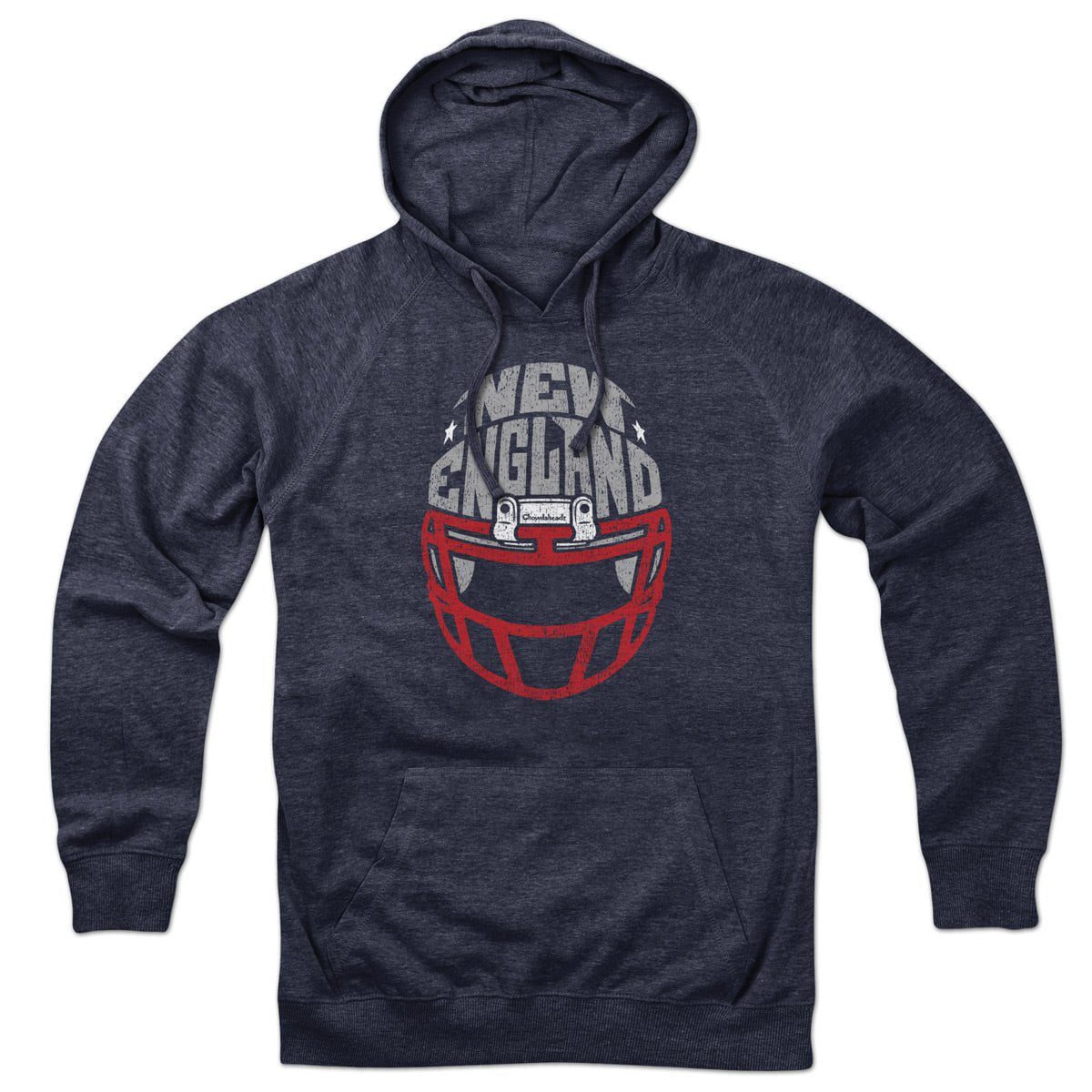 New England Football Helmet Hoodie