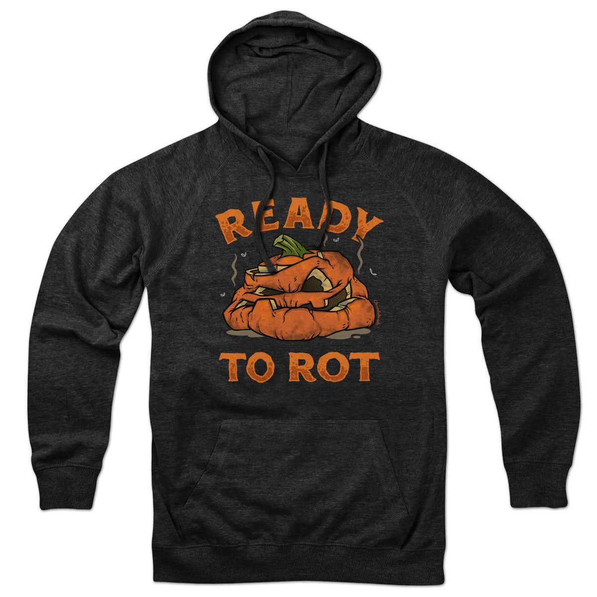 Ready To Rot Halloween Pumpkin Hoodie