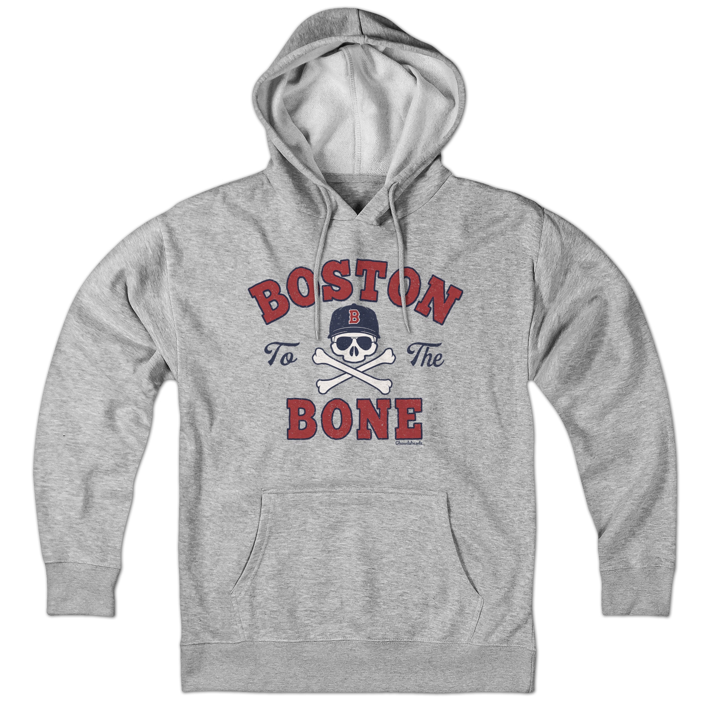 Boston To The Bone Baseball Hoodie