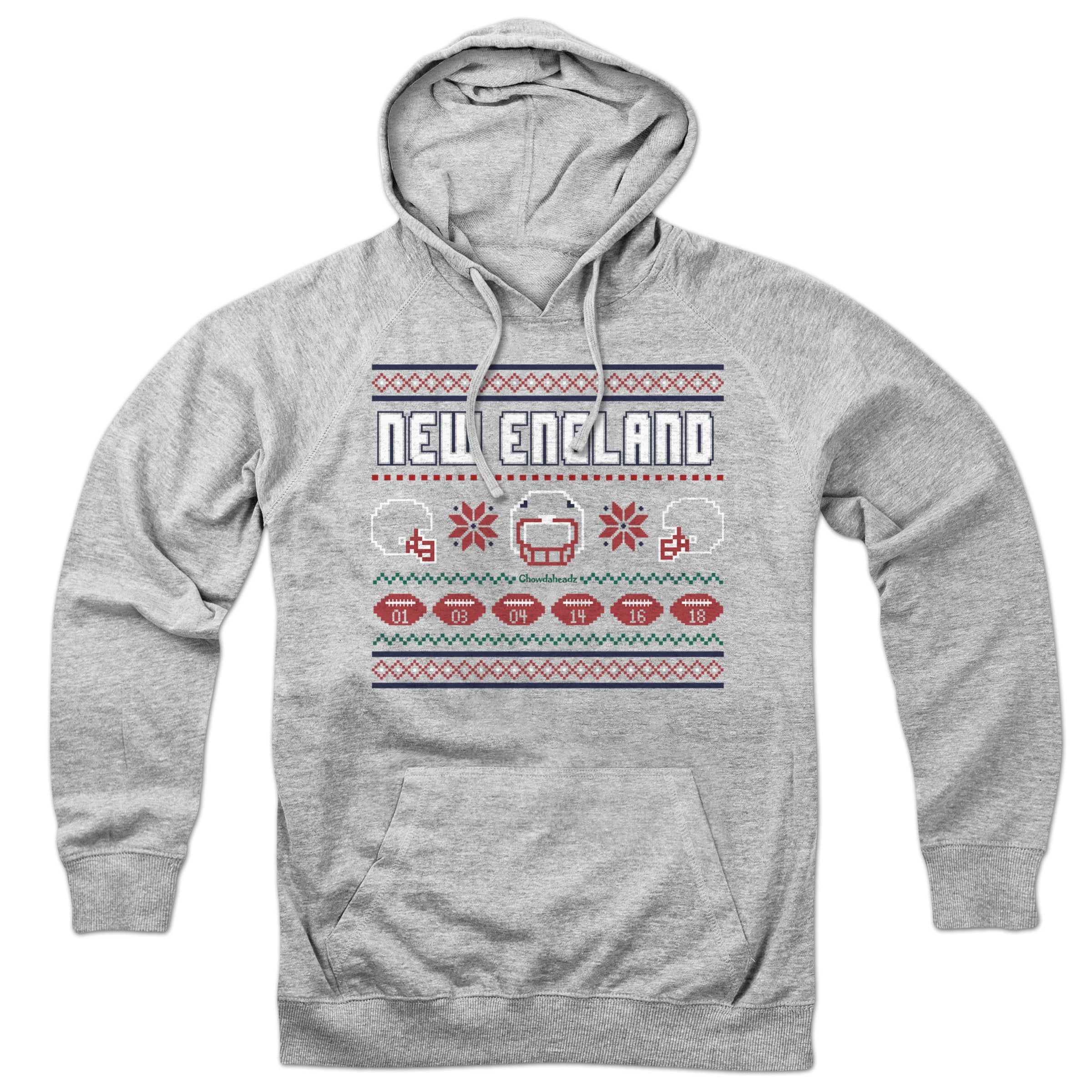 New England Ugly Sweater Hoodie