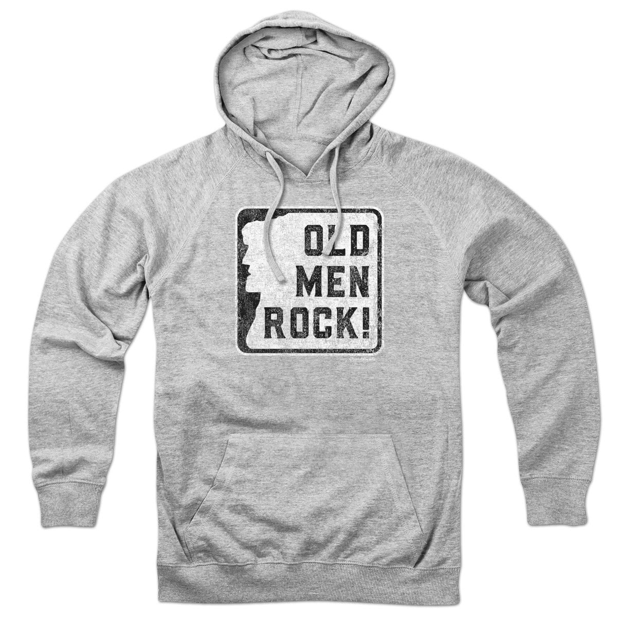 Old Men Rock Sign Hoodie