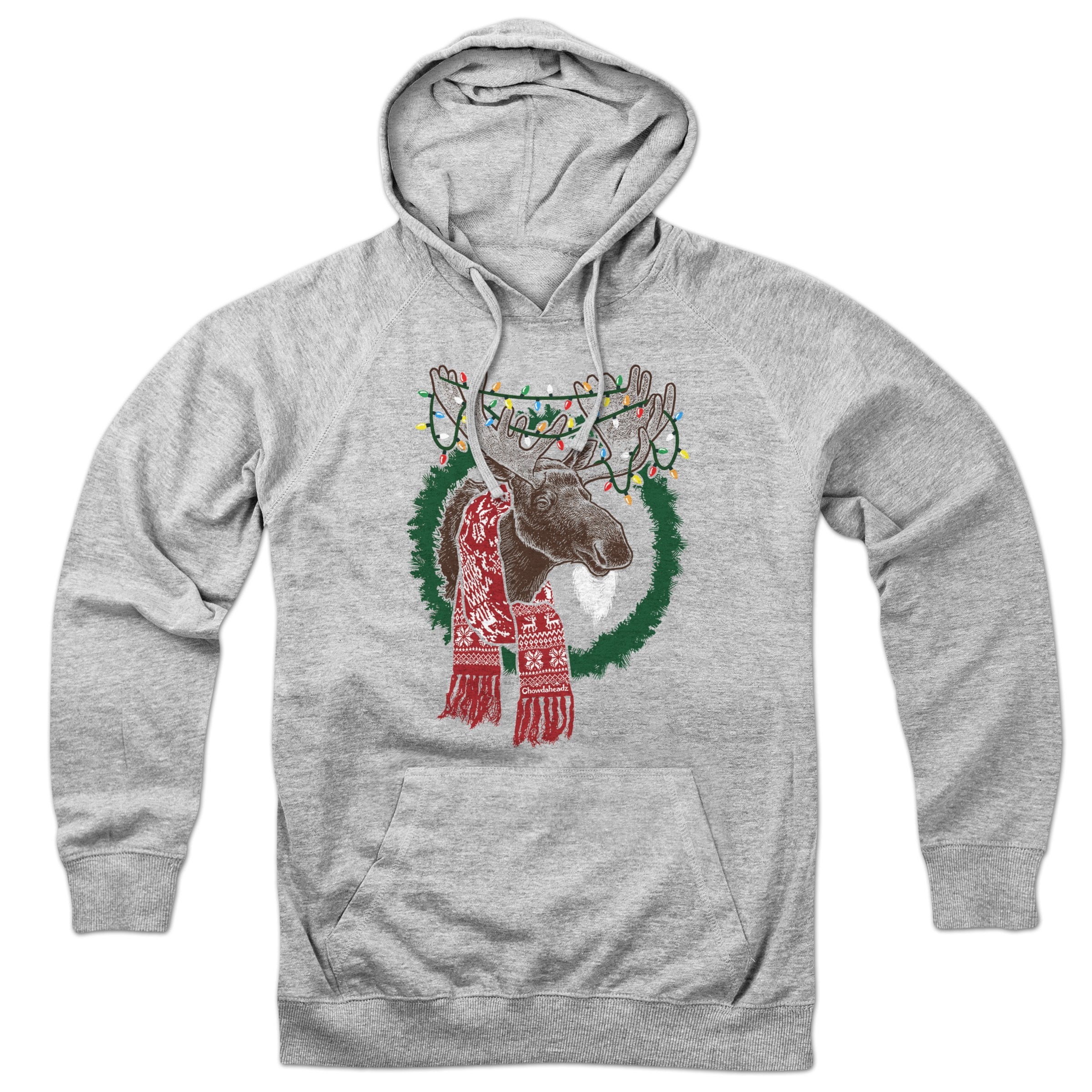 Merry Christmoose Holiday Hoodie