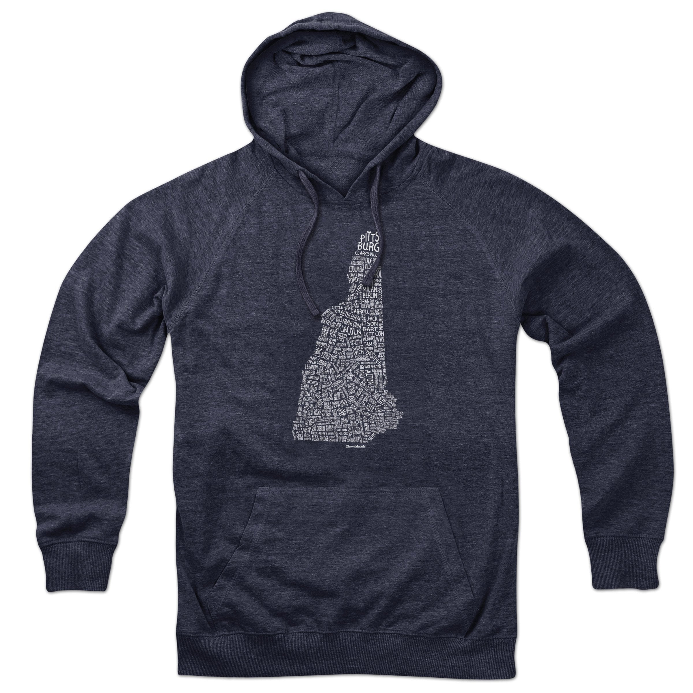 New Hampshire Cities & Towns Hoodie