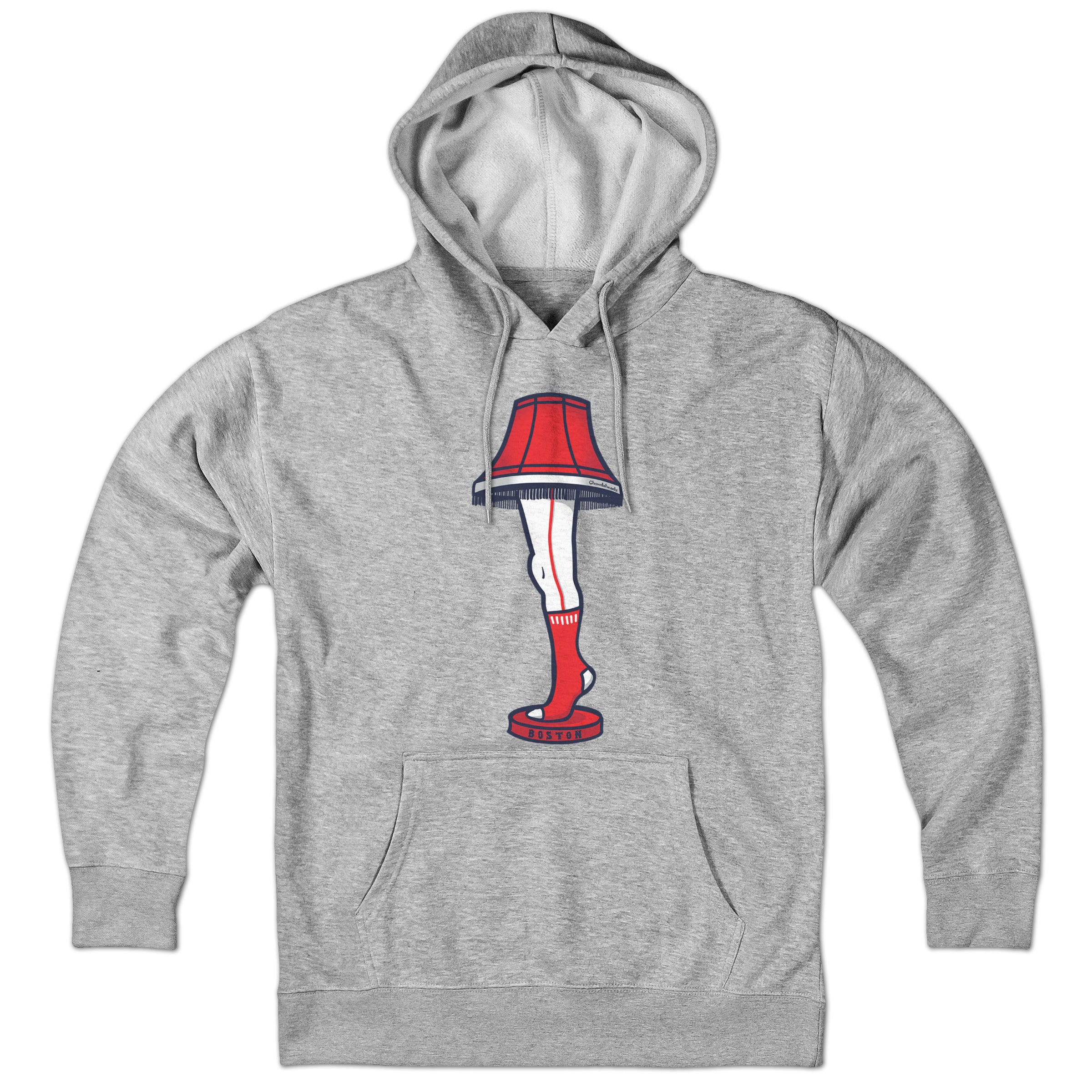 Boston Holiday Leg Lamp Hoodie