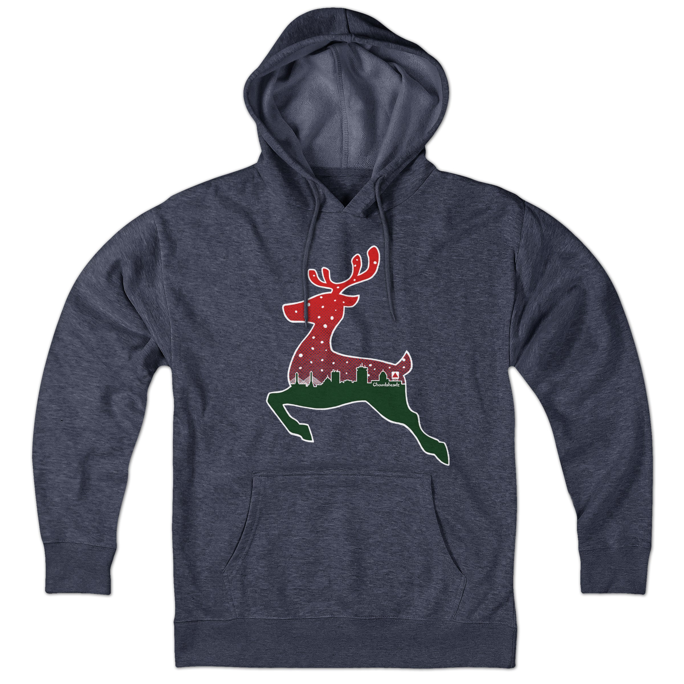 Boston Reindeer Skyline Hoodie