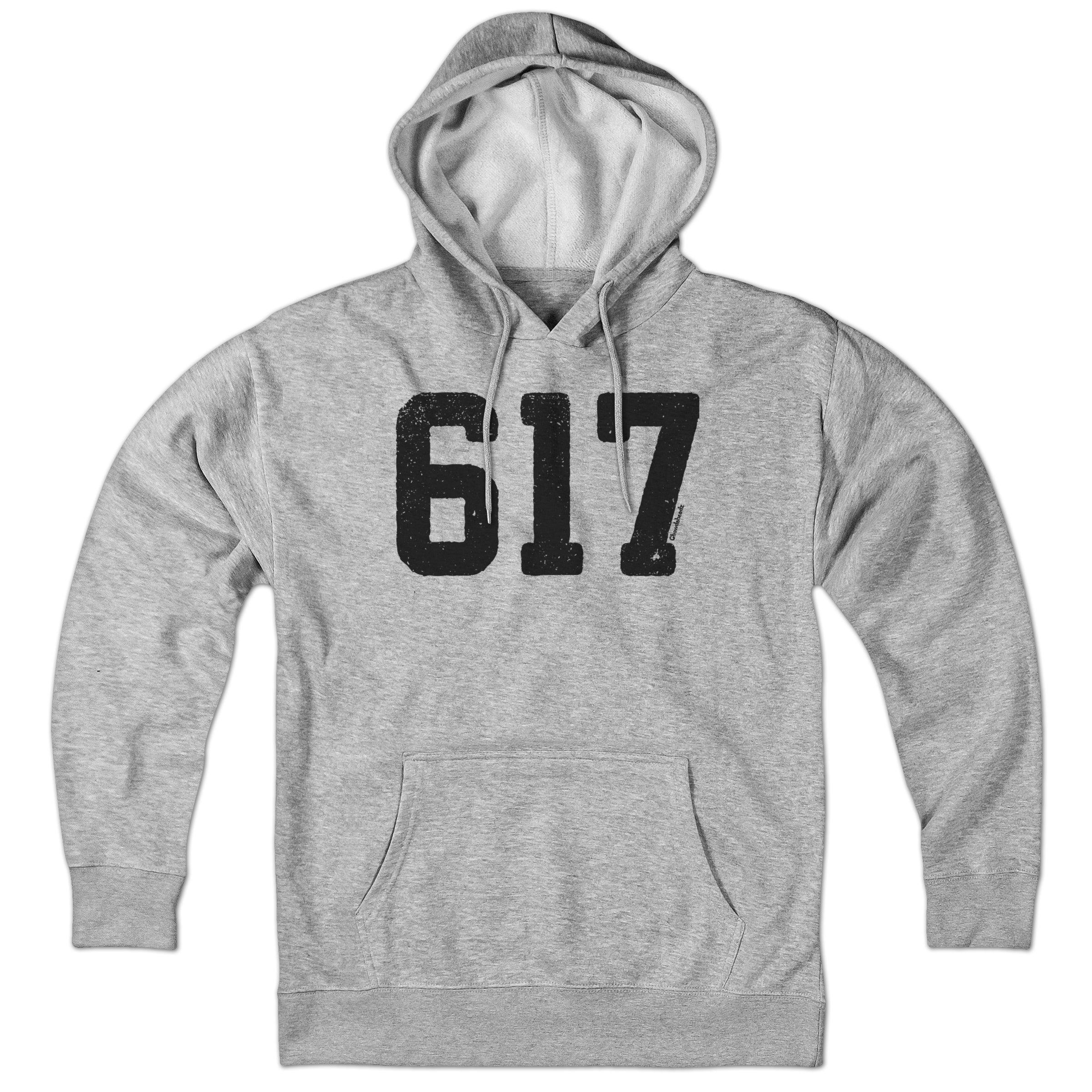 Boston 617 Block Hoodie