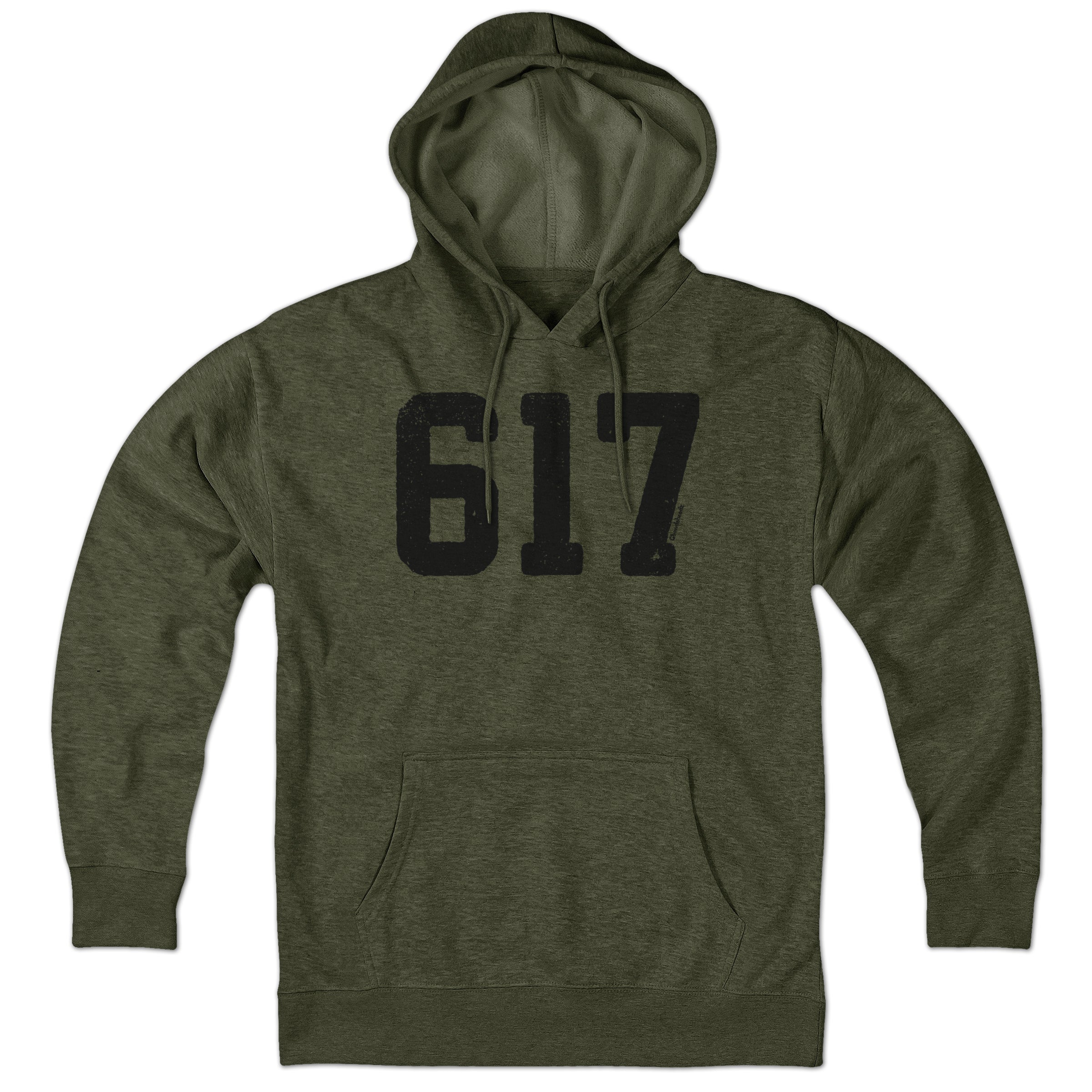 Boston 617 Block Hoodie