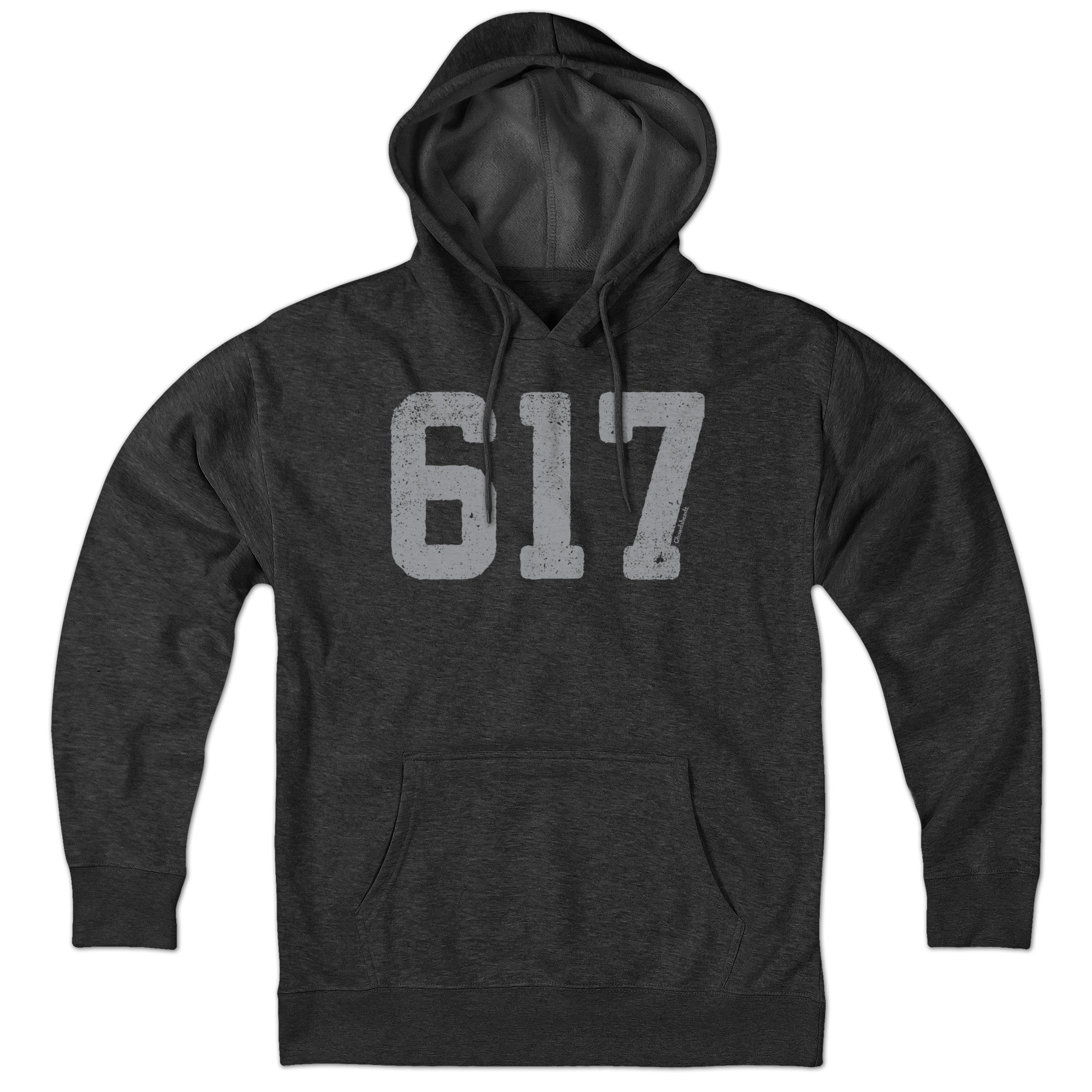 Boston 617 Block Hoodie