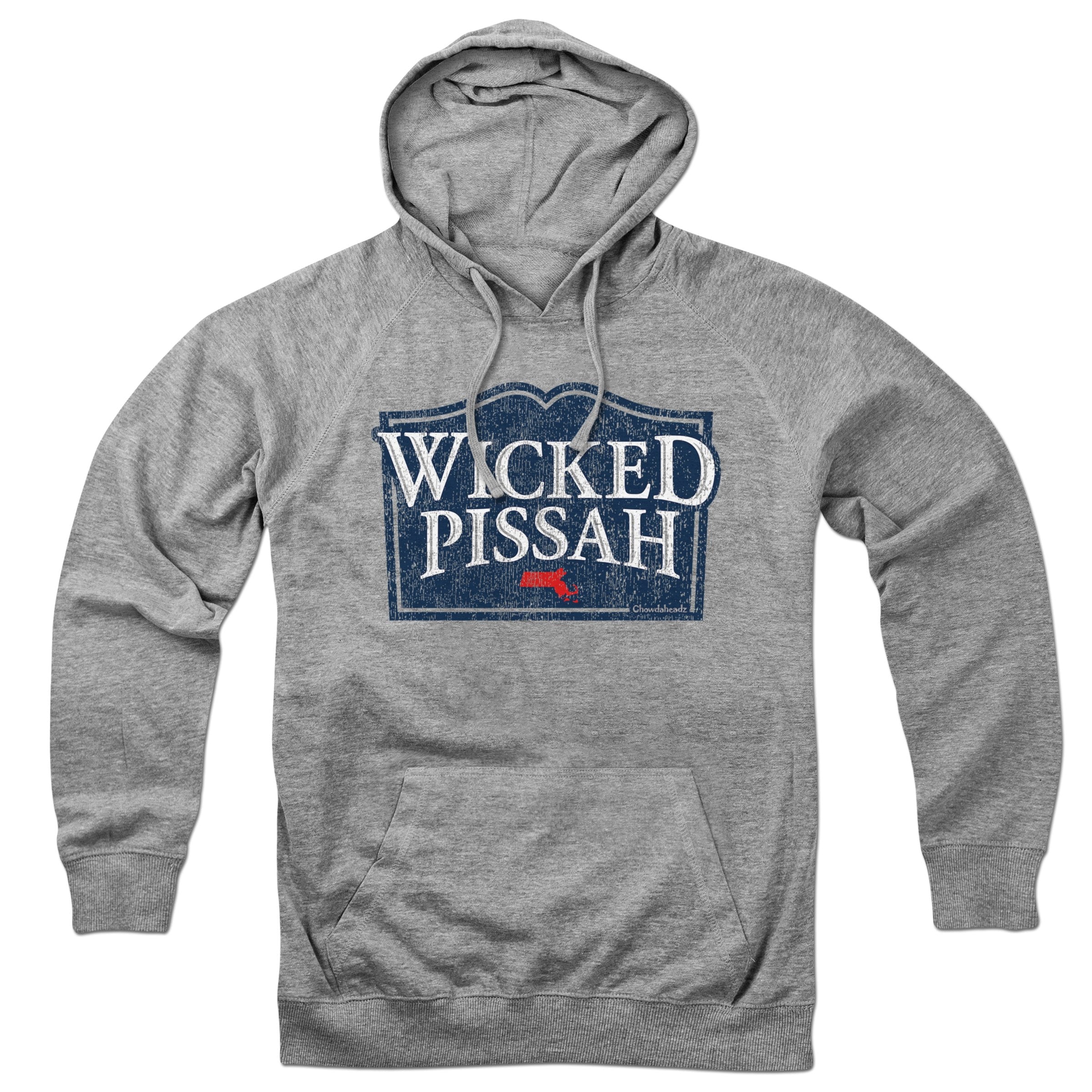 Wicked Pissah Mass Sign Hoodie