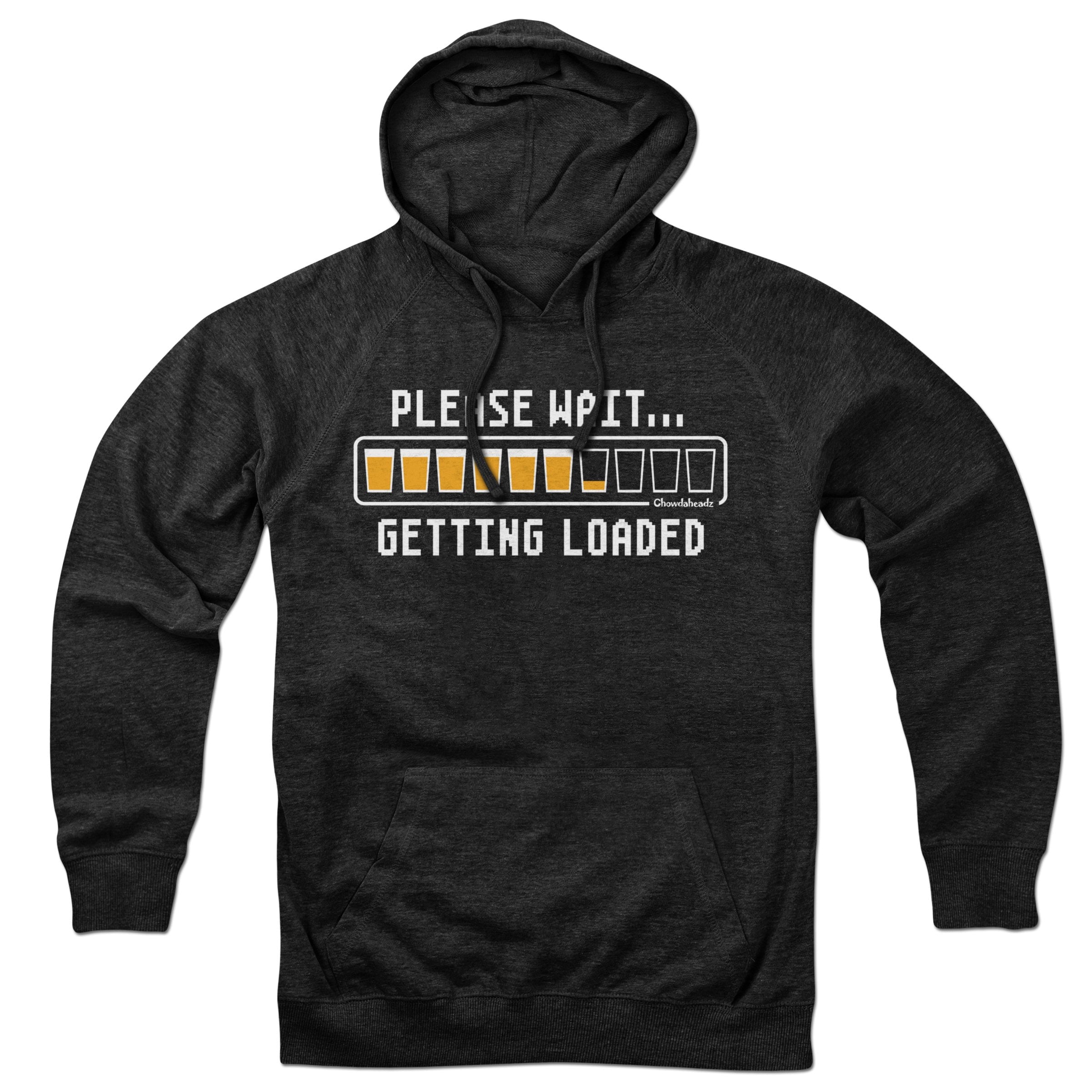 Please Wait Getting Loaded Progress Bar Hoodie