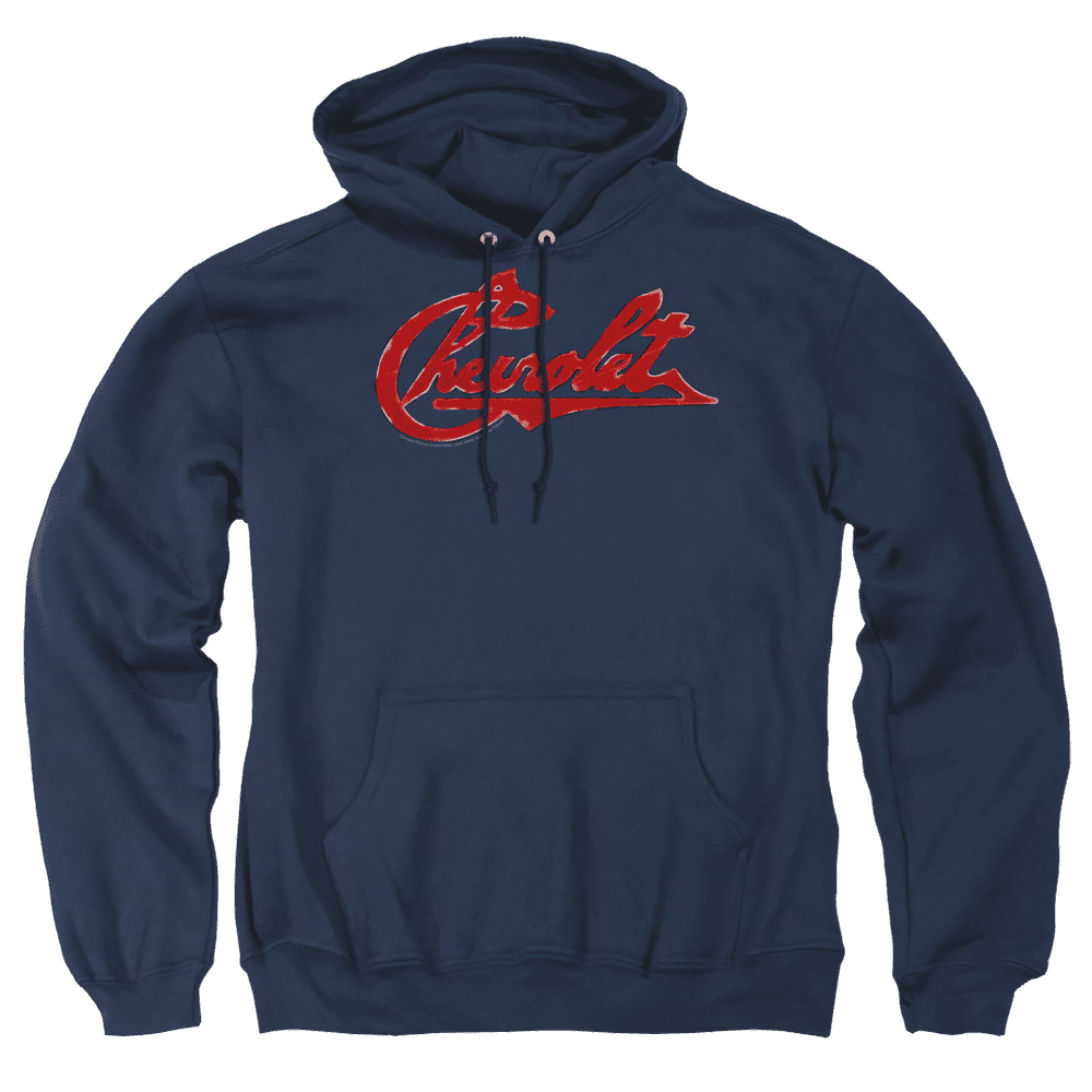 Chevrolet Chevrolet Script Distressed – Pullover Hoodie