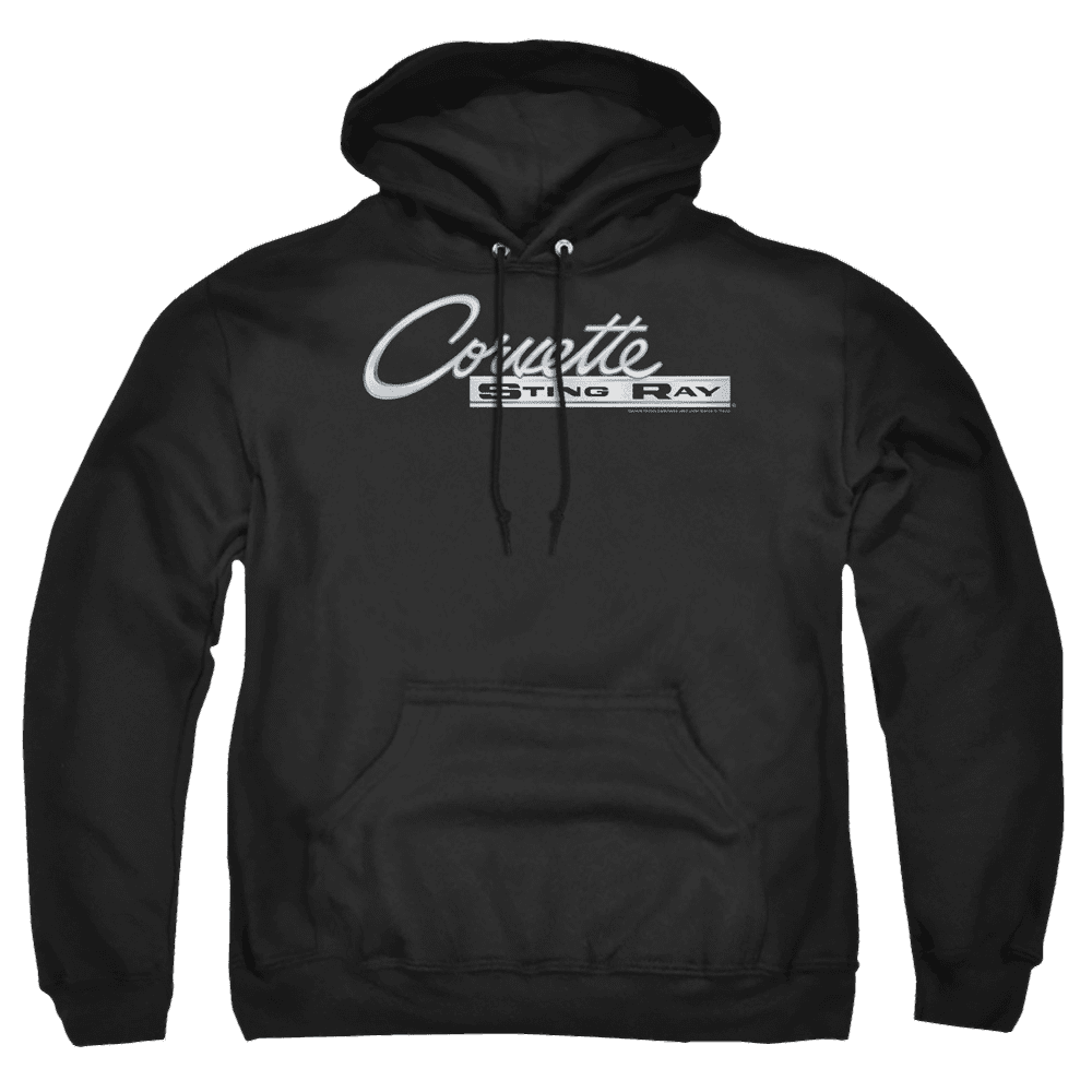 Chevrolet Chrome Stingray Logo – Pullover Hoodie