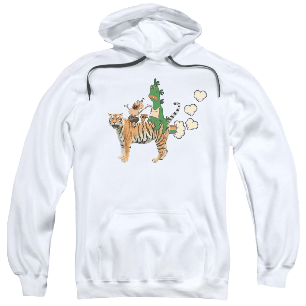 Uncle Grandpa Fart Hearts Pullover Hoodie