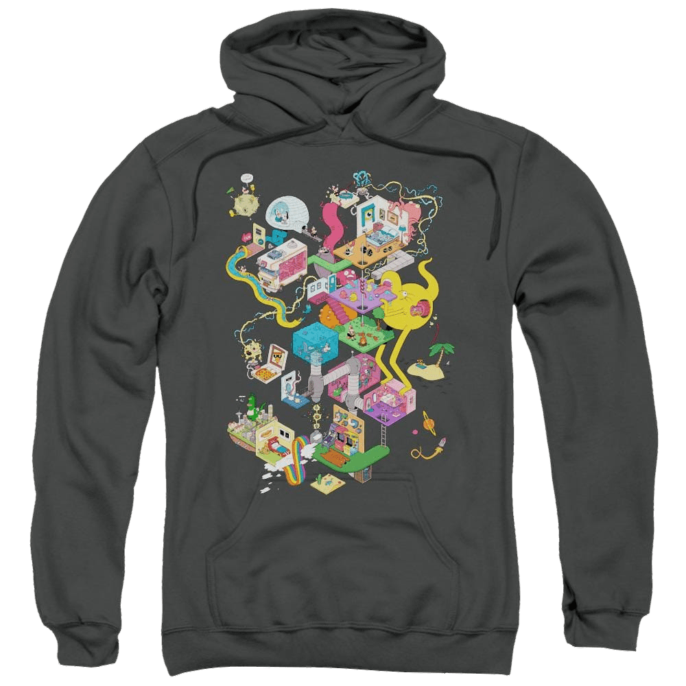 Uncle Grandpa Inside The Rv Pullover Hoodie