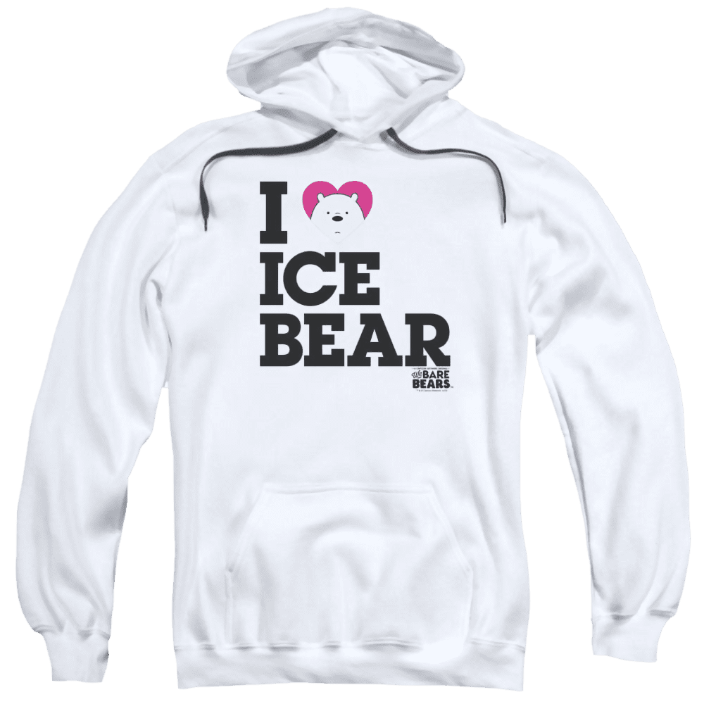 We Bare Bears Heart Ice Bear Pullover Hoodie