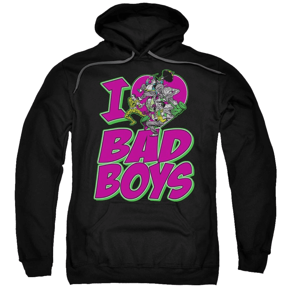 Dc Comics I Heart Bad Boys – Pullover Hoodie