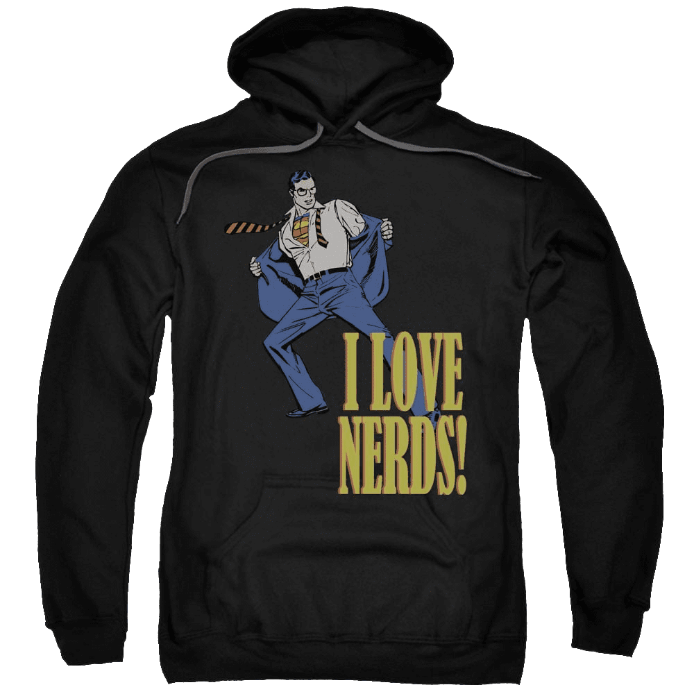 Dc Comics I Love Nerds – Pullover Hoodie