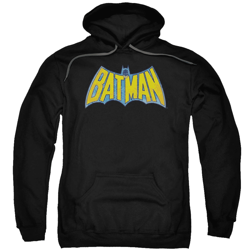 Dc Comics Batman Neon Distress Logo – Pullover Hoodie