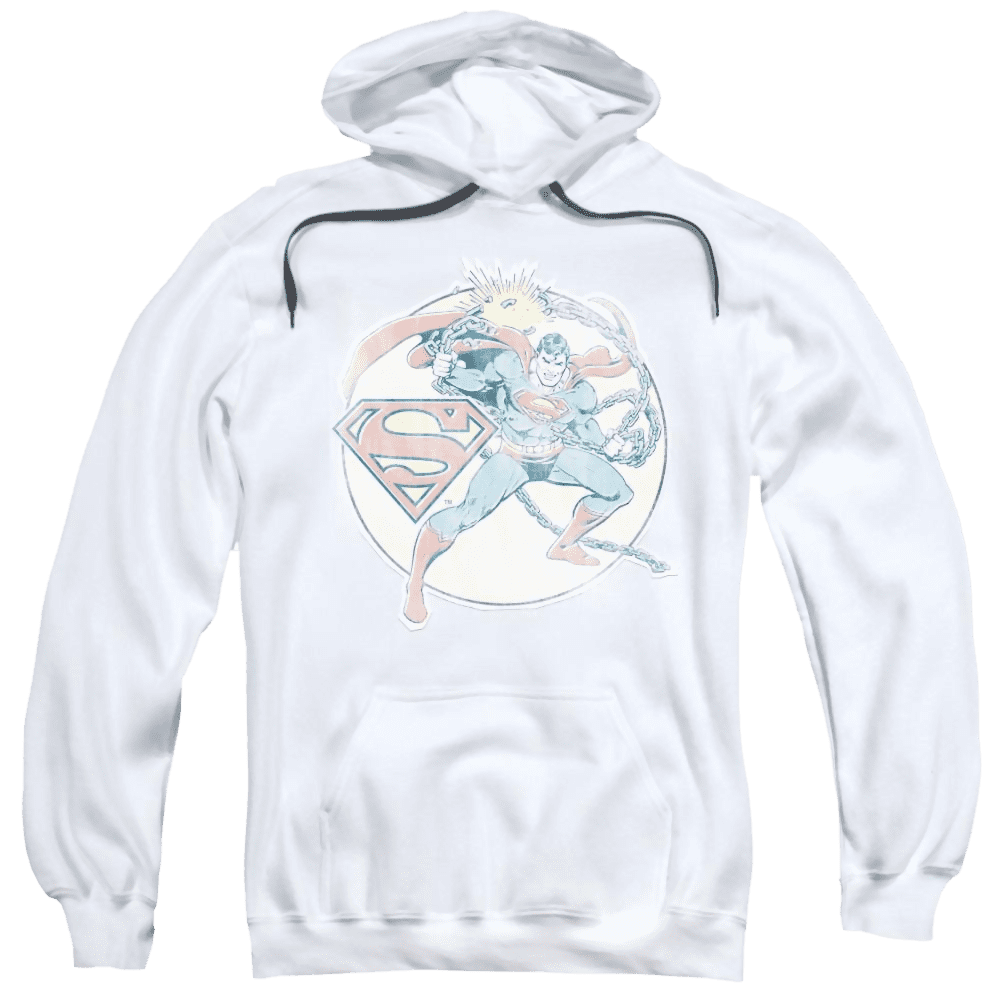 Dc Comics Retro Superman Iron On – Pullover Hoodie