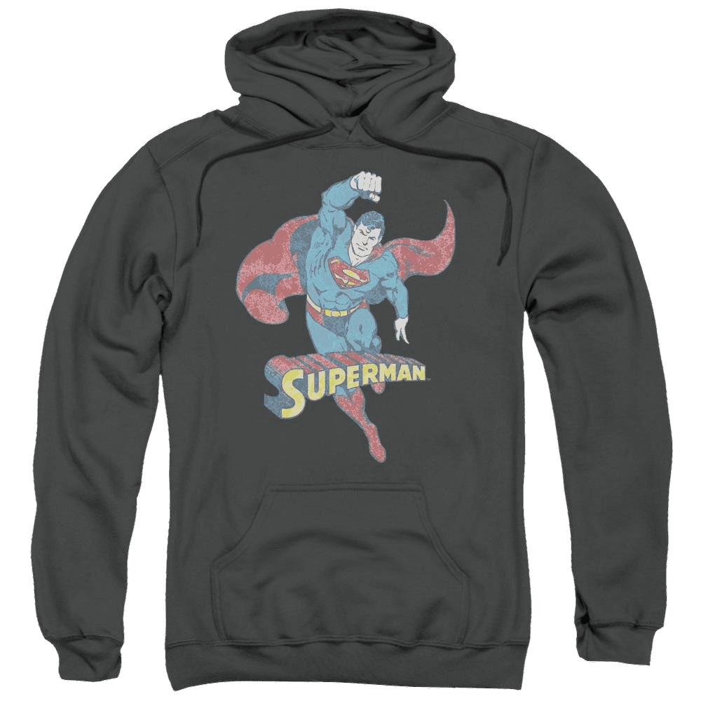 Dc Comics Desaturated Superman – Pullover Hoodie