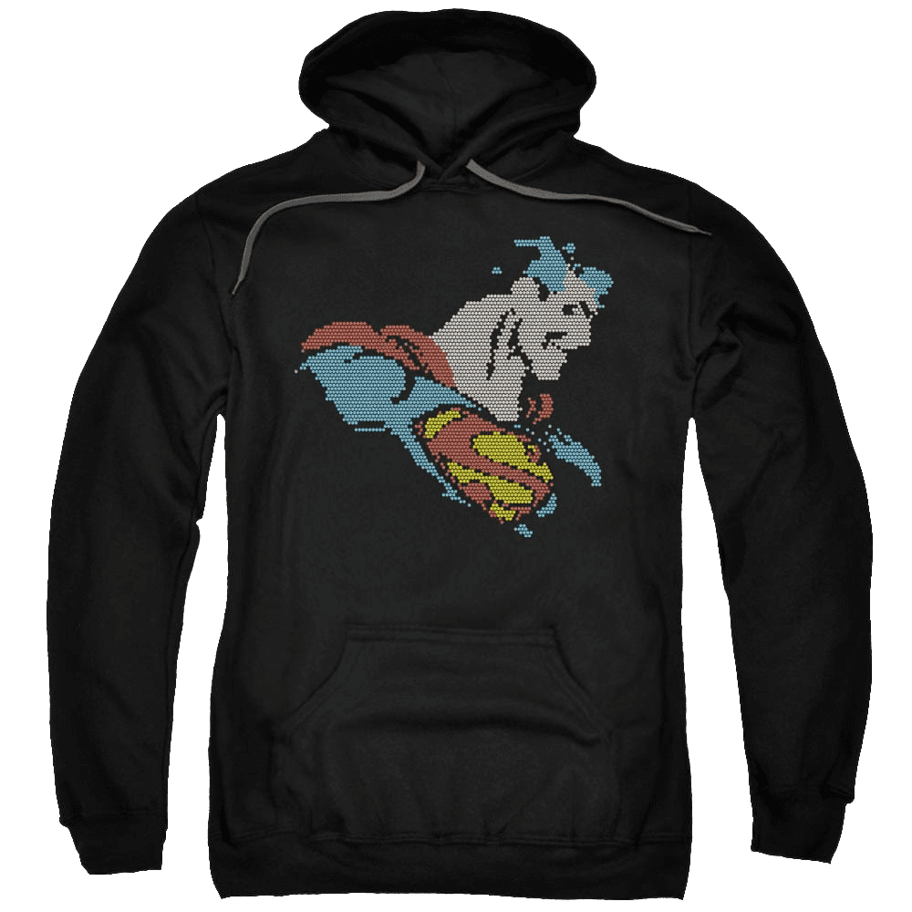 Dc Comics Lite Brite Superman – Pullover Hoodie