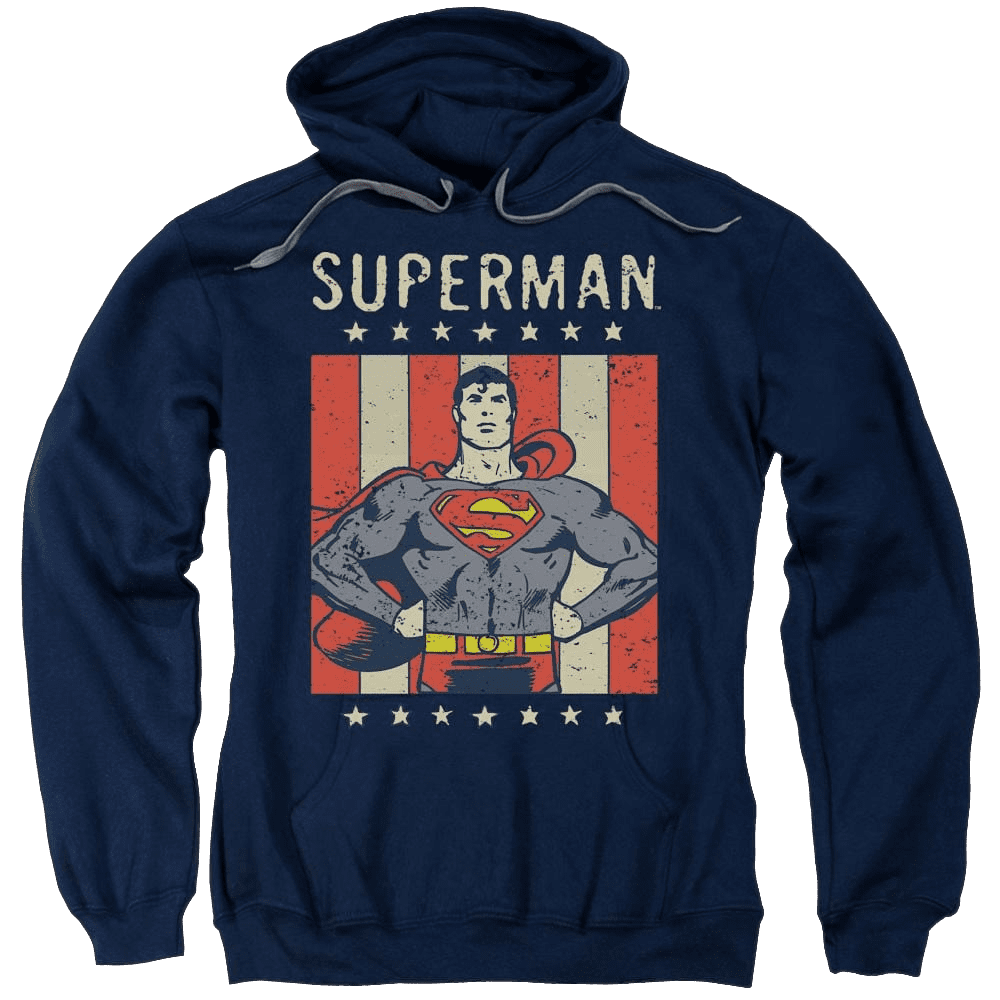 Dc Comics Retro Liberty – Pullover Hoodie