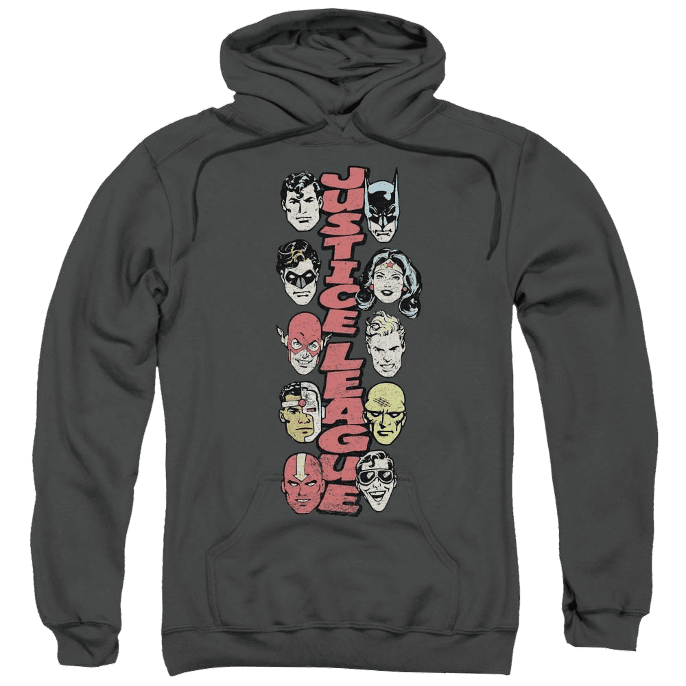 Dc Comics Stacked Justice – Pullover Hoodie