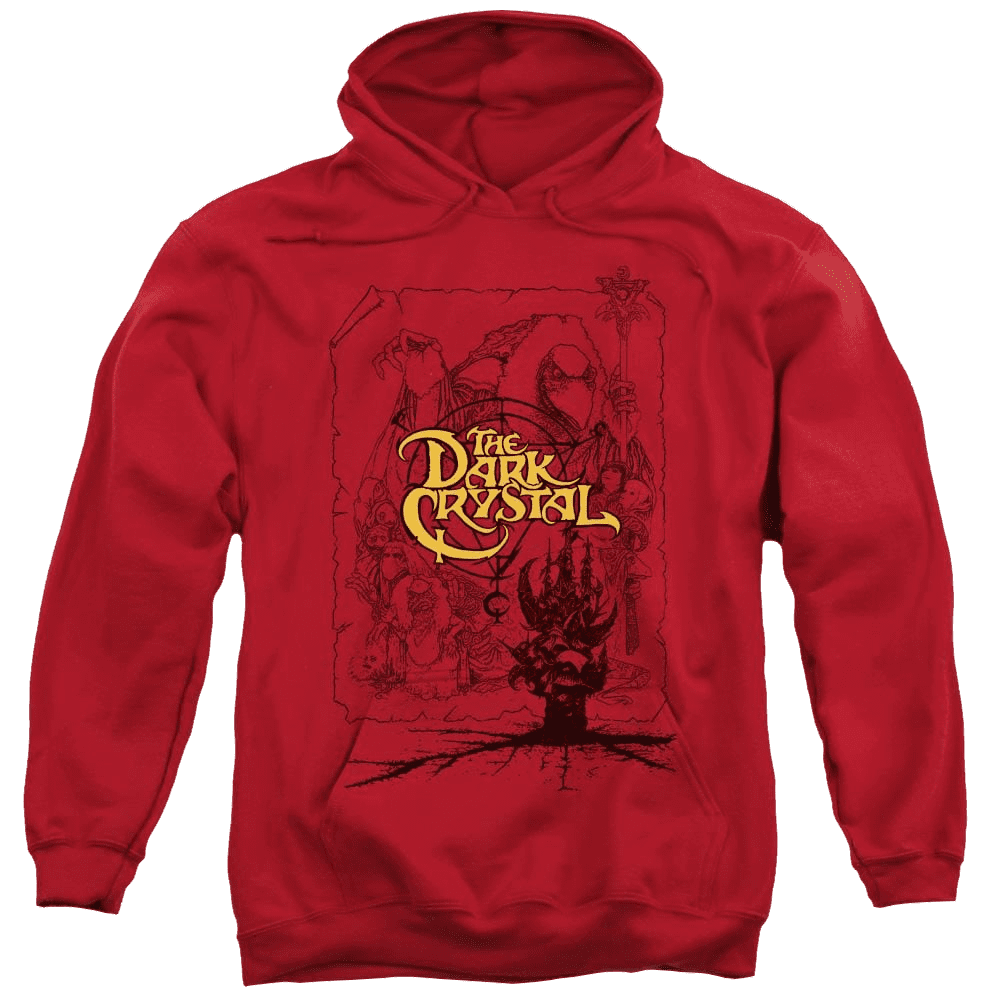 Dark Crystal Poster Lines – Pullover Hoodie