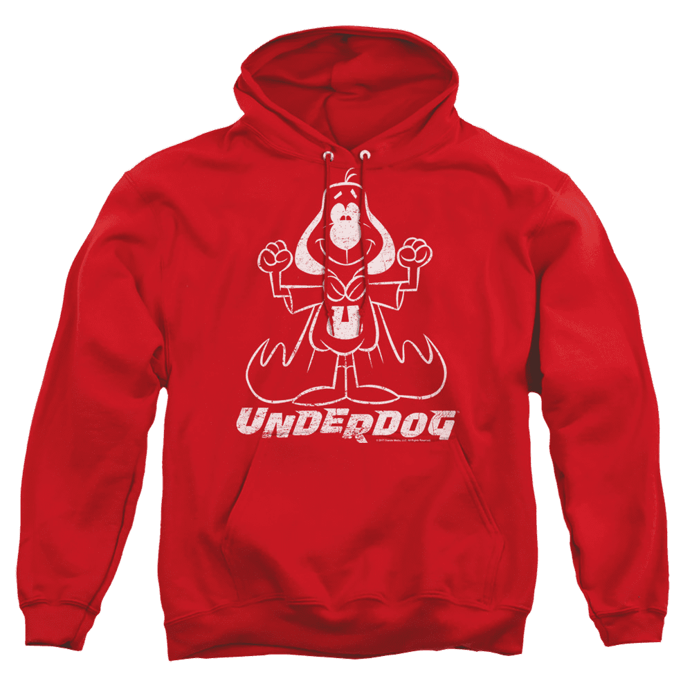 Underdog Outline Under – Pullover Hoodie