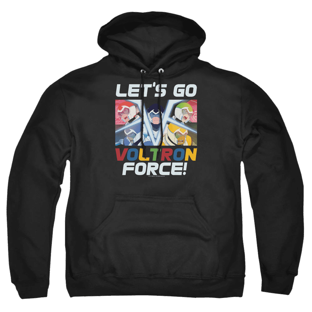 Voltron Legendary Defender Lets Go – Pullover Hoodie