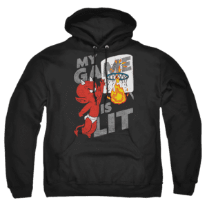 Hot Stuff Game Is Lit - Pullover Hoodie