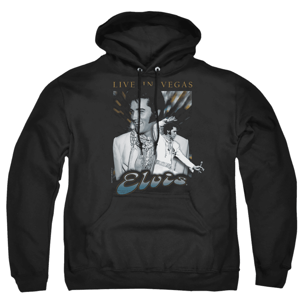 Elvis Presley Live In Vegas – Pullover Hoodie