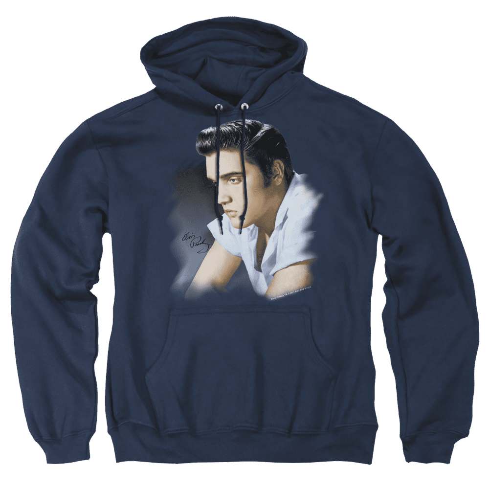 Elvis Presley Blue Profile – Pullover Hoodie