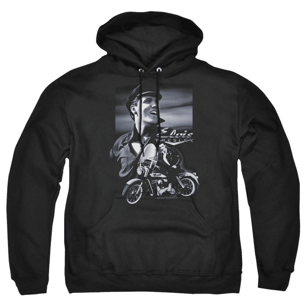 Elvis Presley Motorcycle – Pullover Hoodie