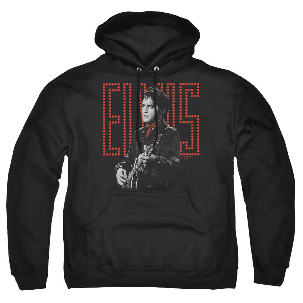 Elvis Presley Red Guitarman – Pullover Hoodie