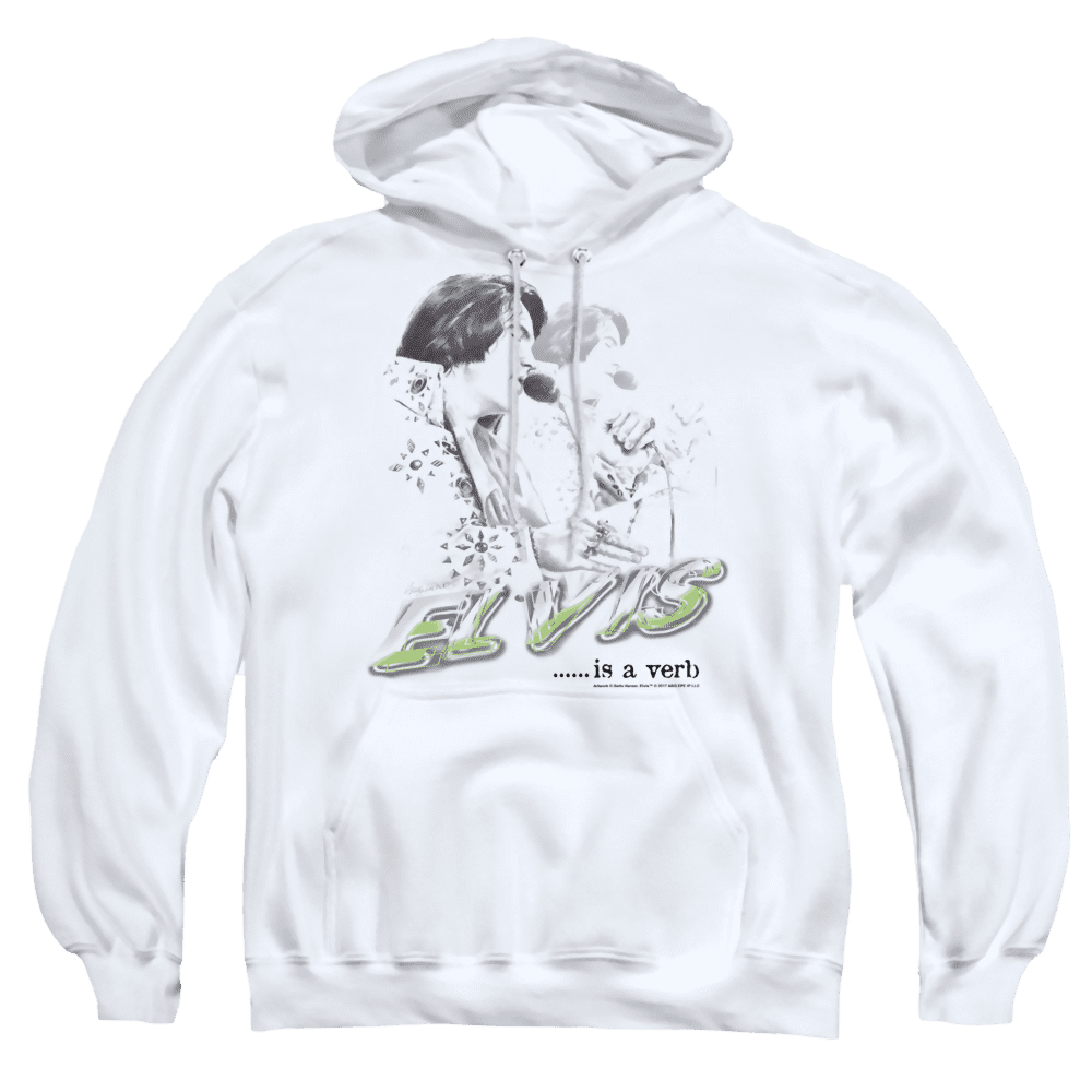 Elvis Presley Elvis Is A Verb – Pullover Hoodie